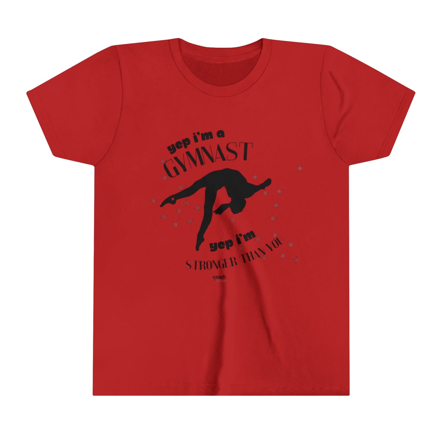 Yep, I'm Stronger Than You (Youth Short Sleeve Tee)