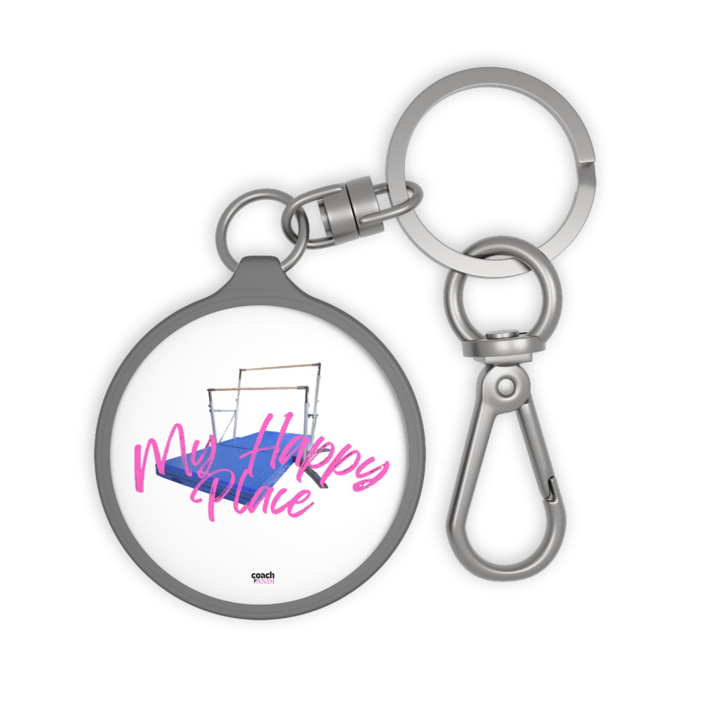 My Happy Place-Bars(Keyring Tag)