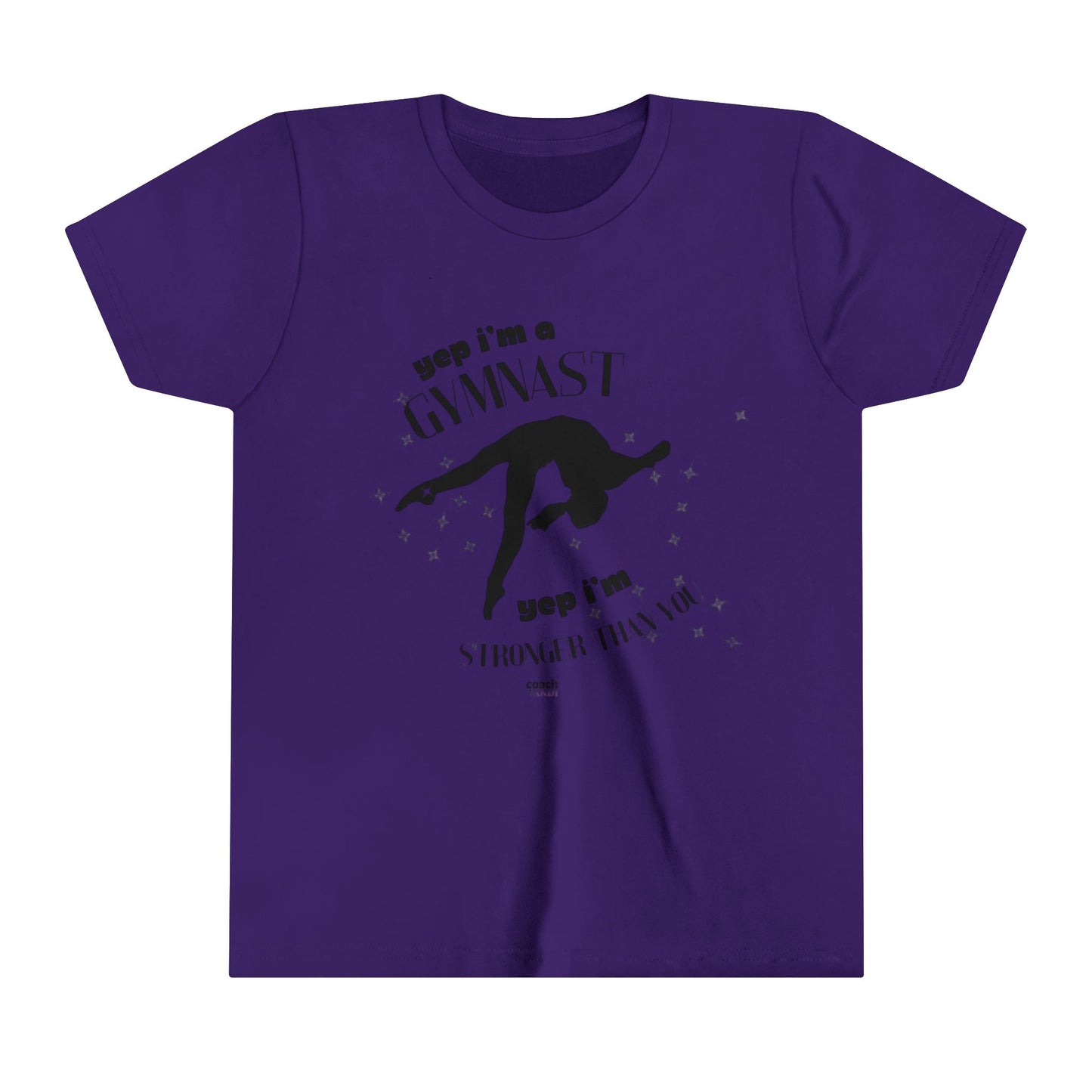 Yep, I'm Stronger Than You (Youth Short Sleeve Tee)