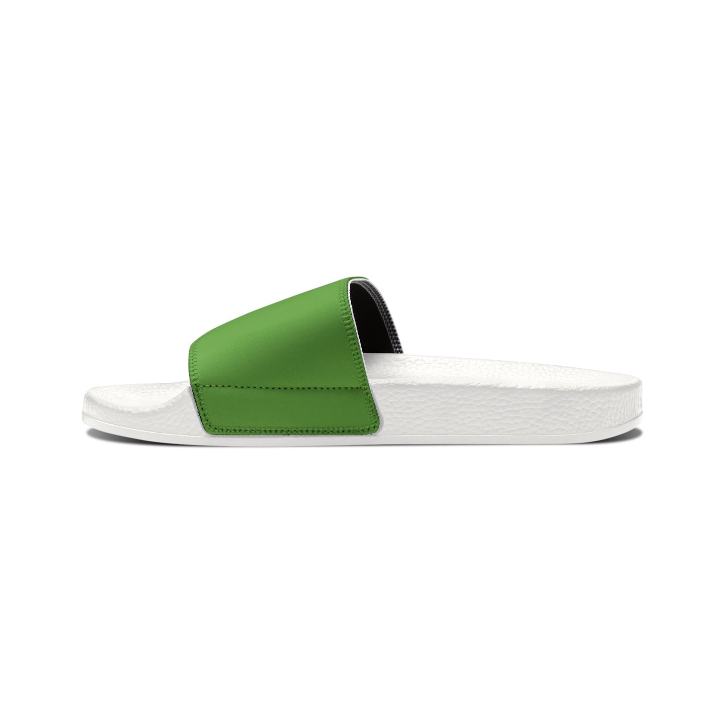 Peace, Love, Gymnastics- Green (Youth Removable-Strap Sandals)