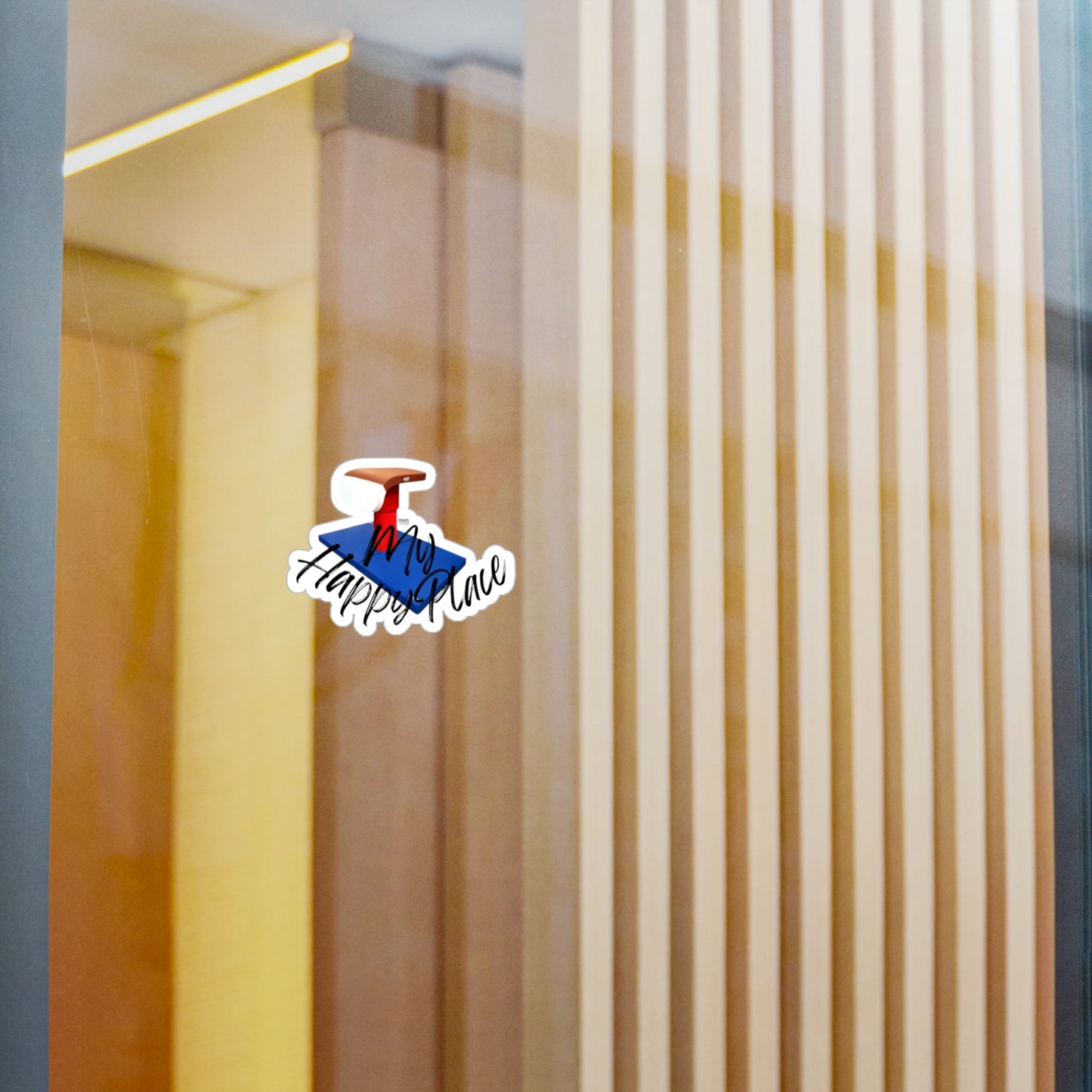 My Happy Place-Vault (Kiss-Cut Vinyl Decals)