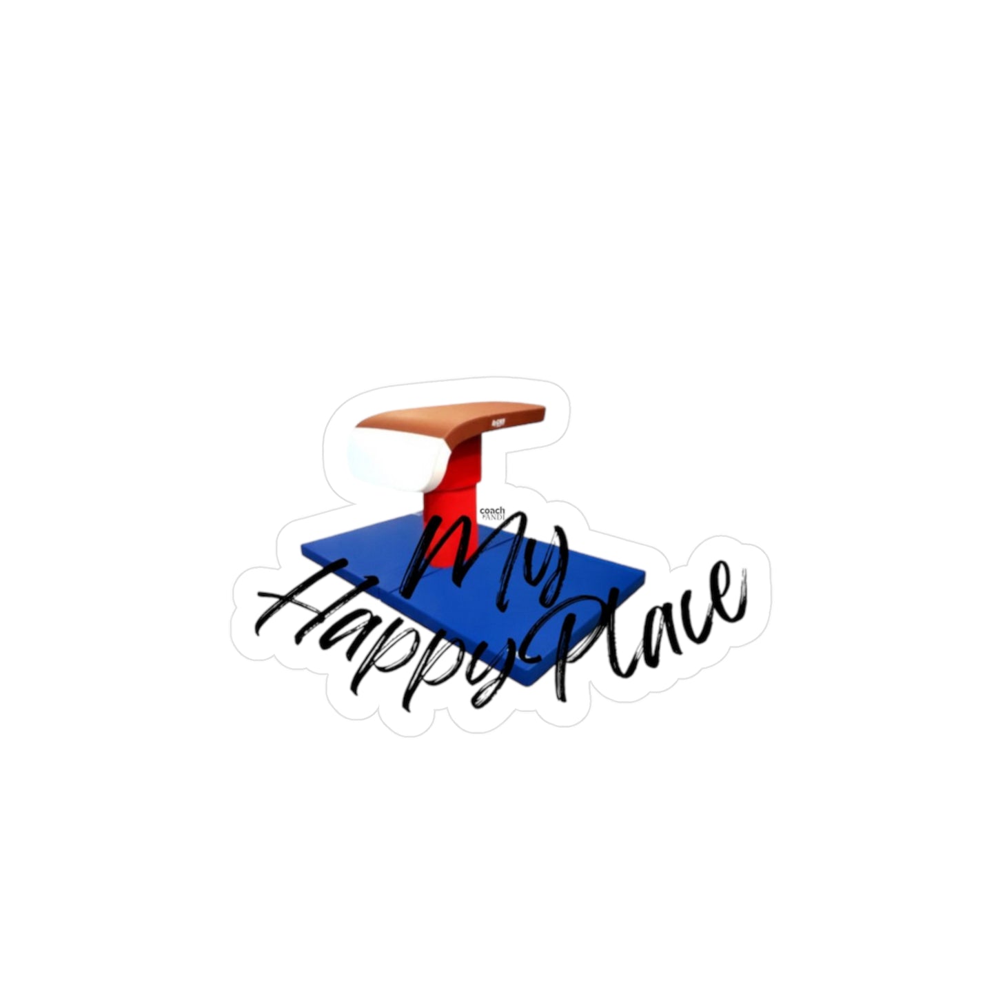 My Happy Place-Vault (Kiss-Cut Vinyl Decals)