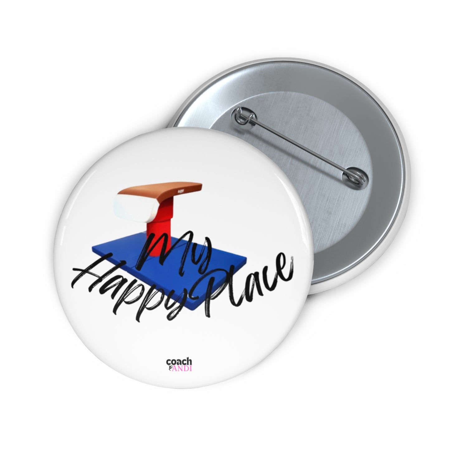 My Happy Place-Vault (Pin Buttons)