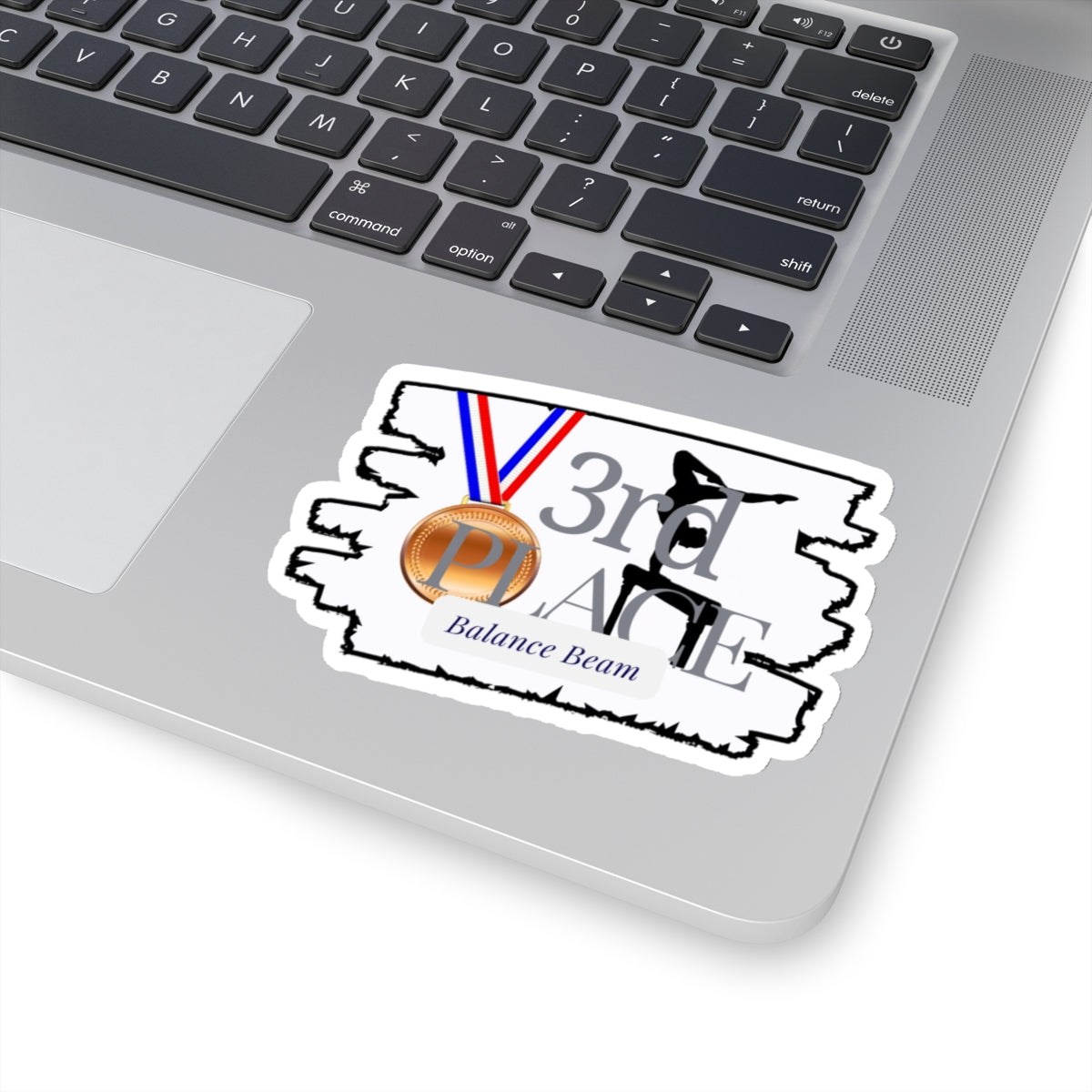 3rd Place Balance Beam (Kiss-Cut Stickers)