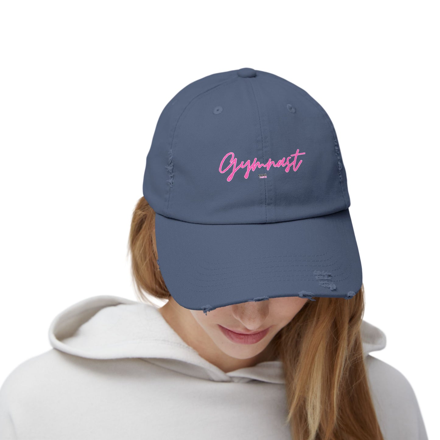GYMNAST Unisex Distressed Cap