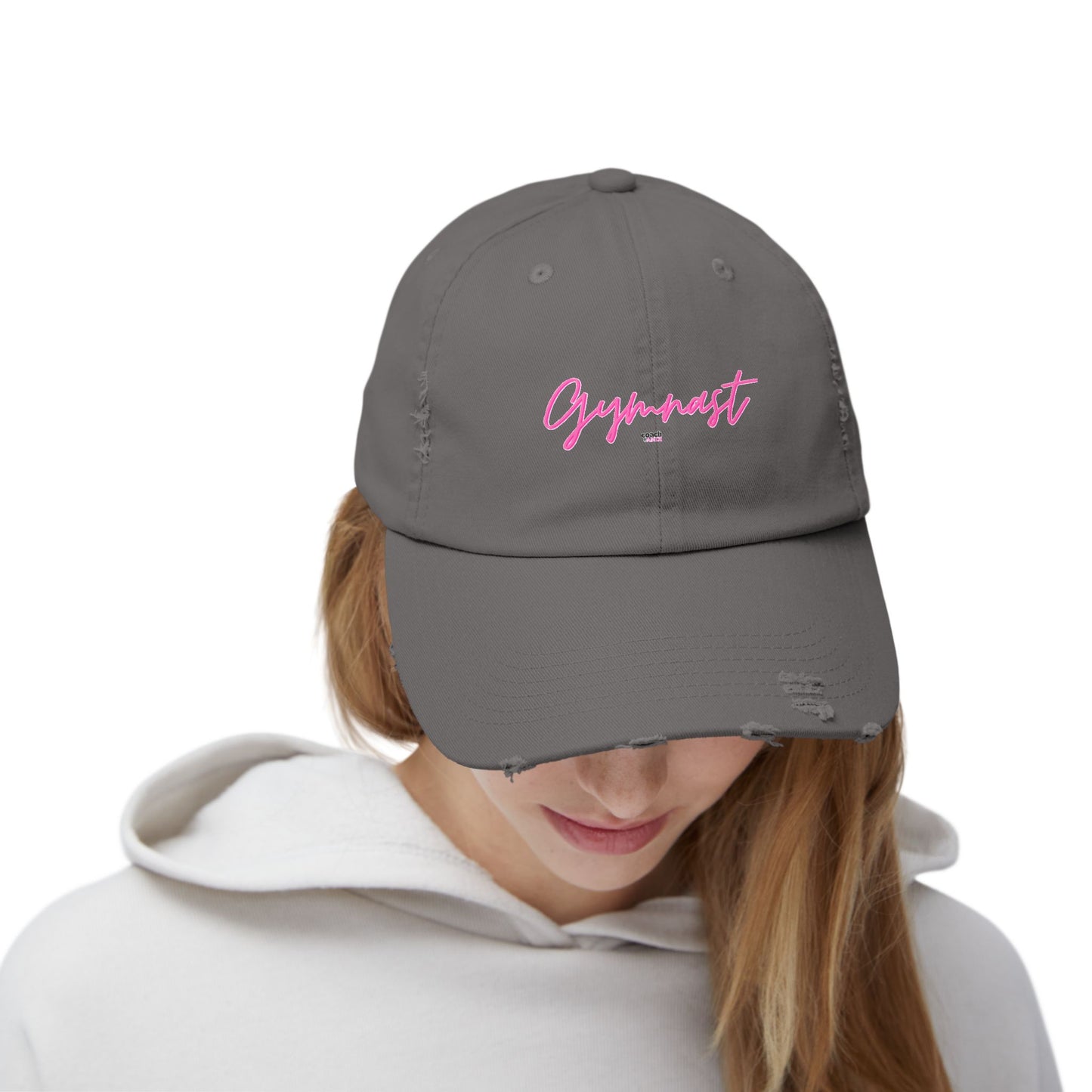 GYMNAST Unisex Distressed Cap