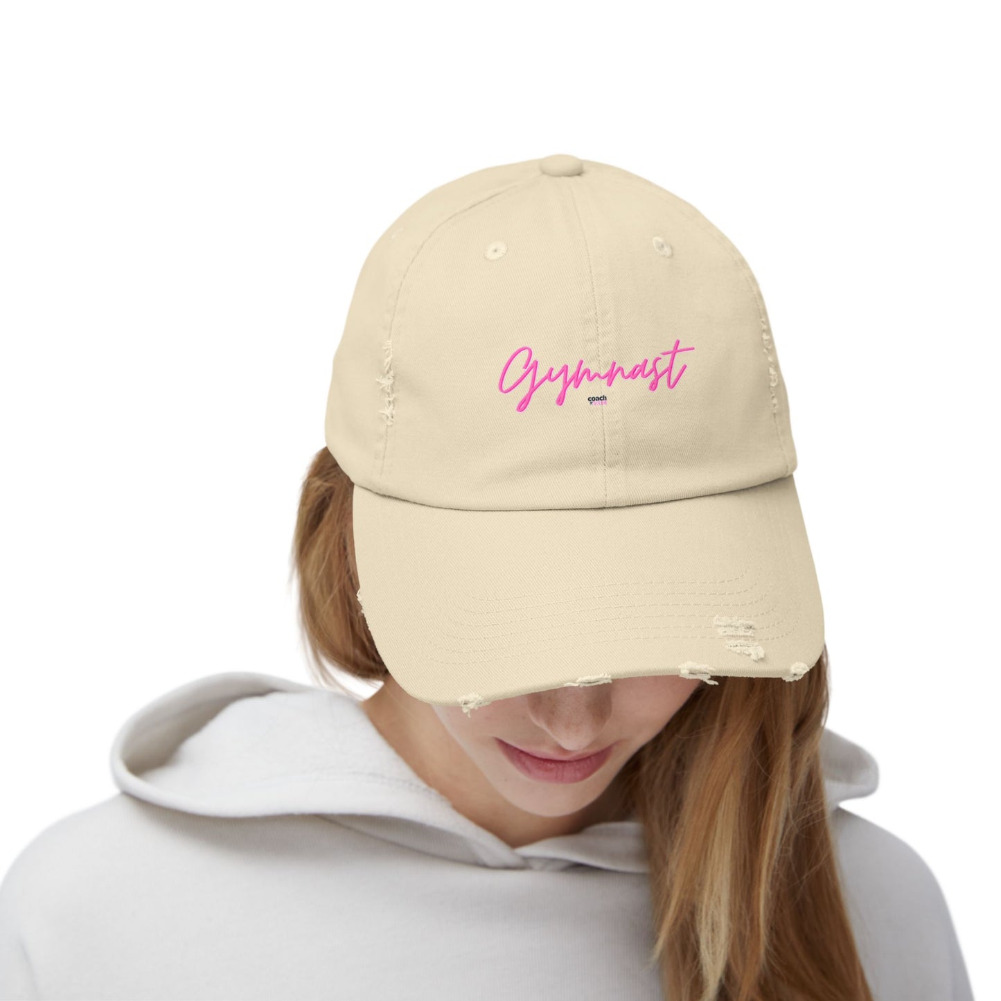 GYMNAST Unisex Distressed Cap