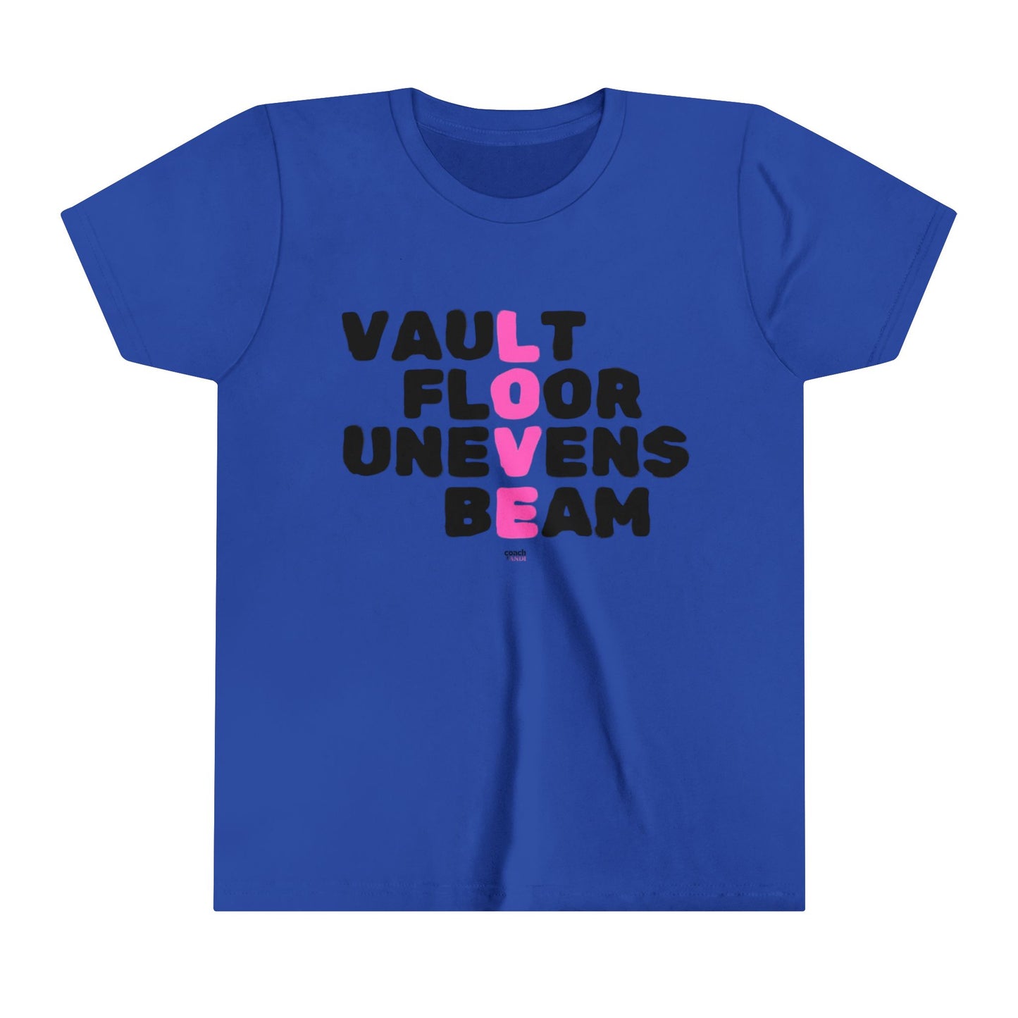 Born to be a Gymnast (Youth Short Sleeve Tee)