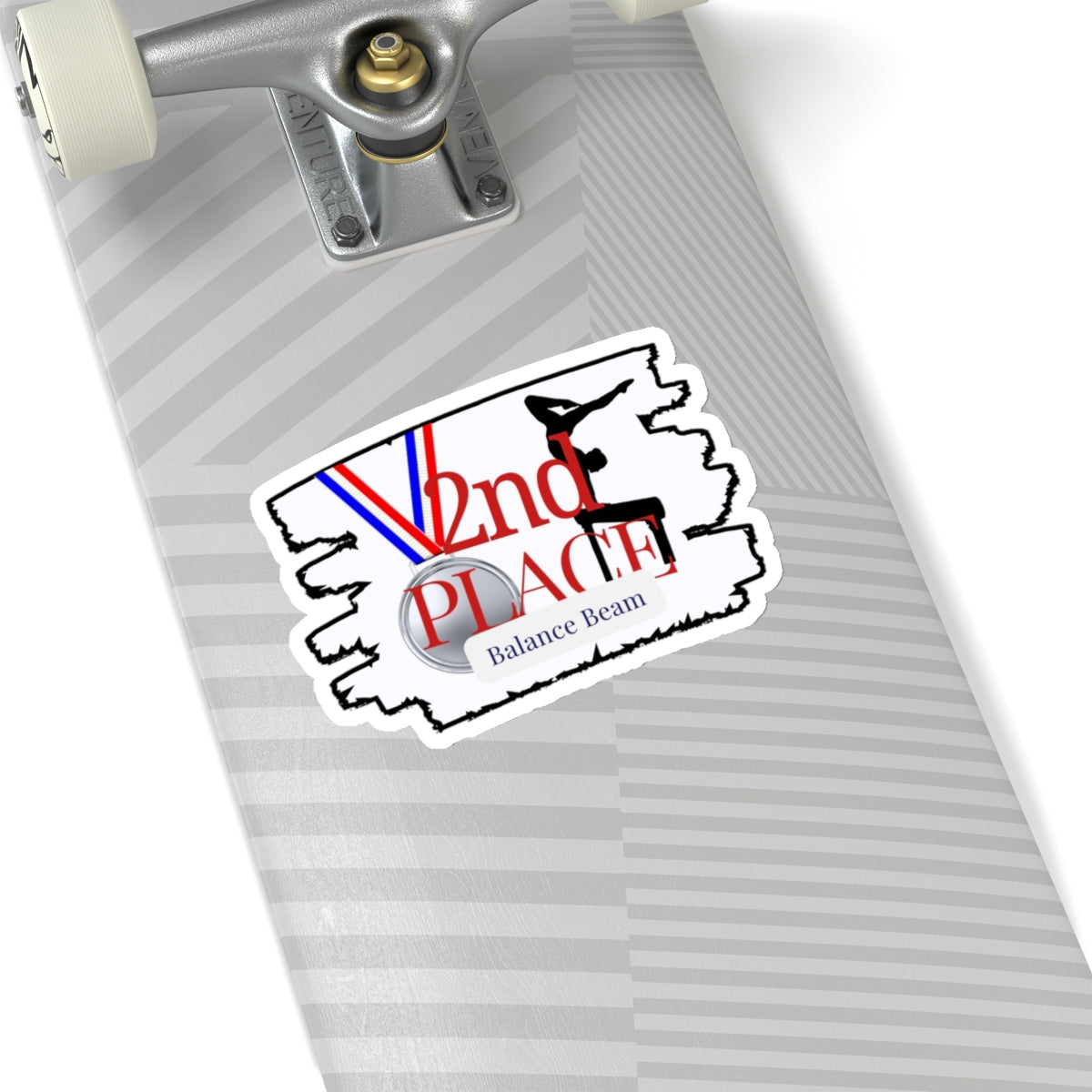 2nd Place Balance Beam (Kiss-Cut Stickers)