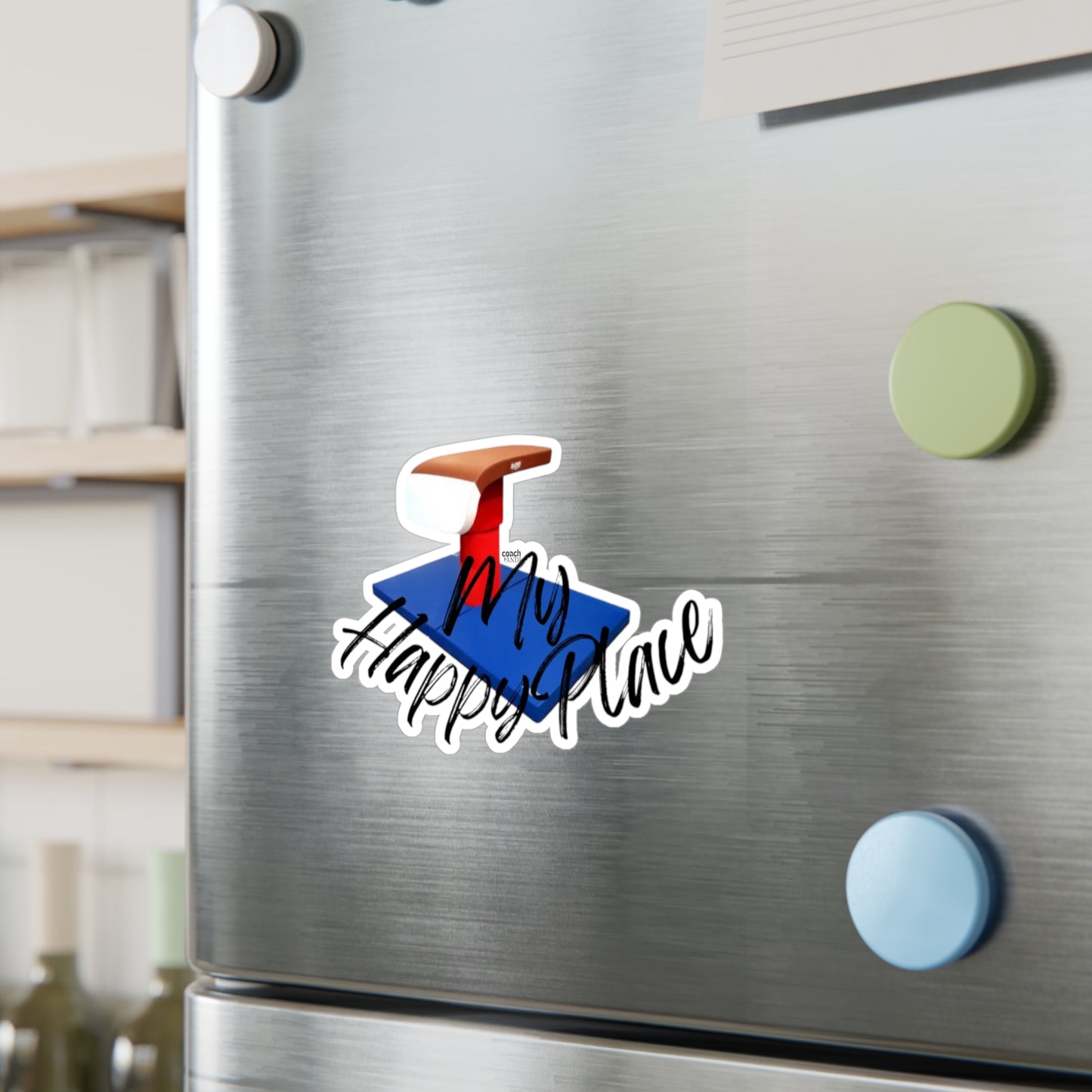My Happy Place-Vault (Kiss-Cut Vinyl Decals)