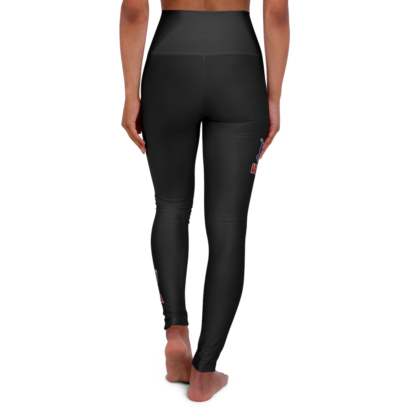 IAGA TEAM-Duo Logo(Adult High Waisted Yoga Leggings (AOP)