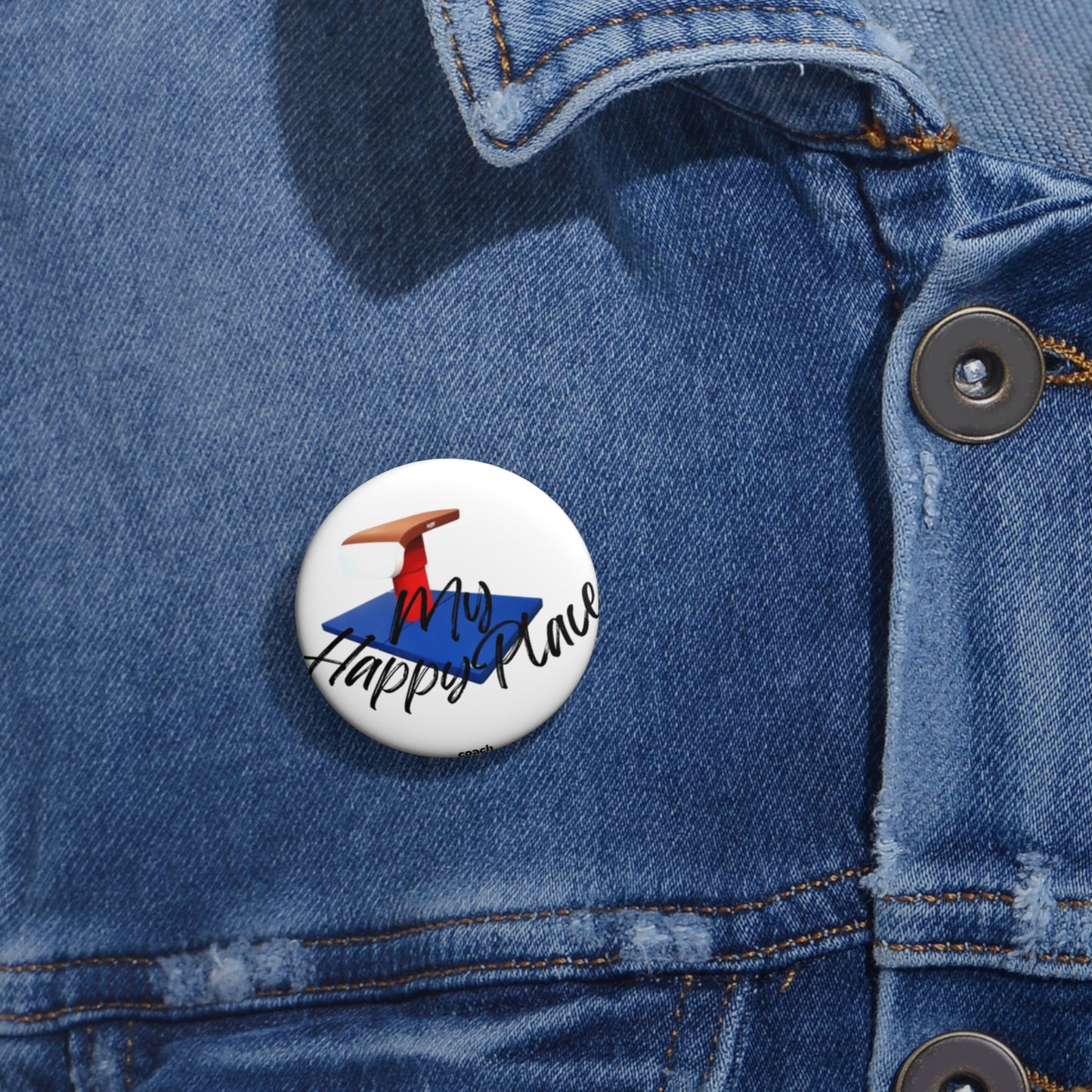 My Happy Place-Vault (Pin Buttons)
