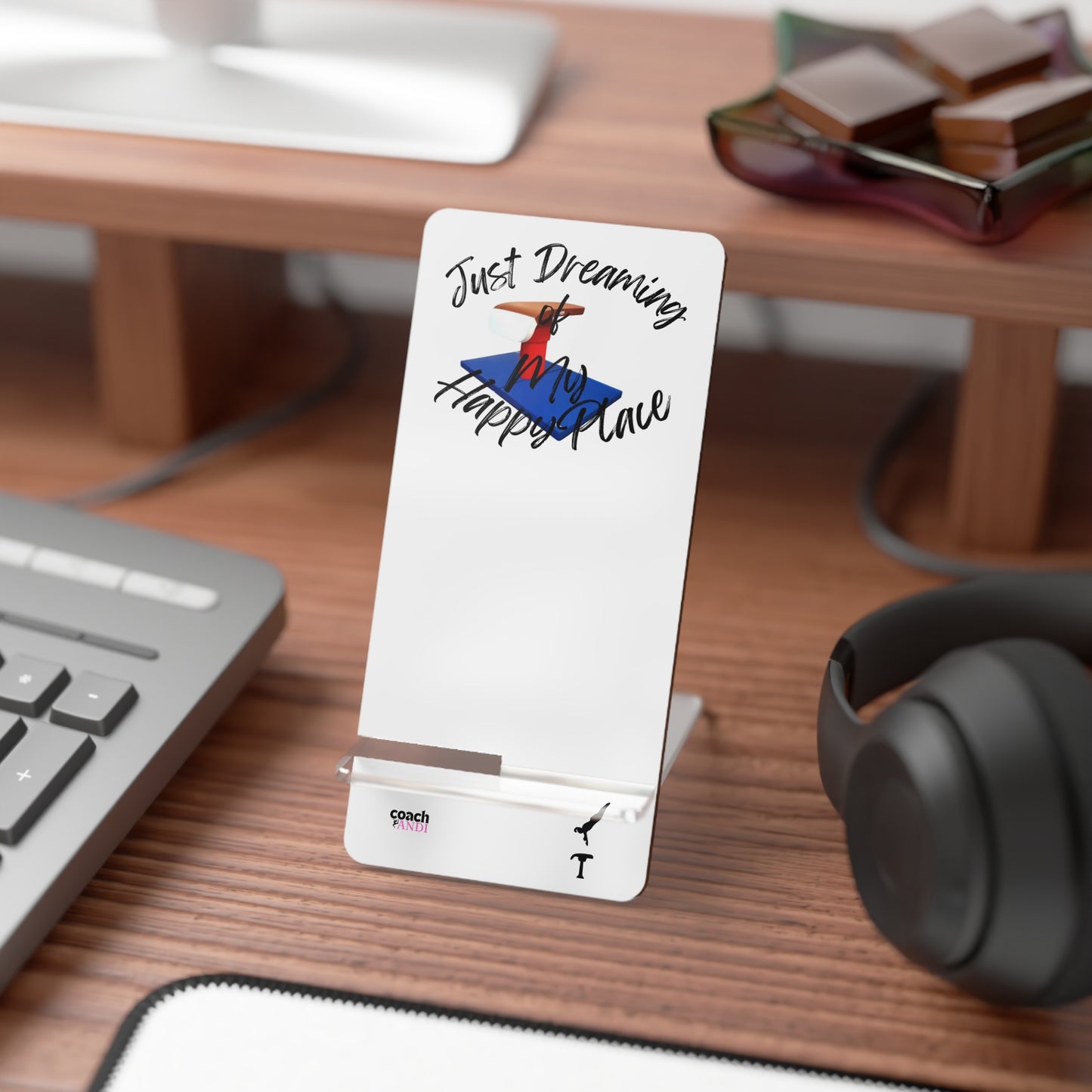 My Happy Place-Vault (Mobile Display Stand for Smartphones)