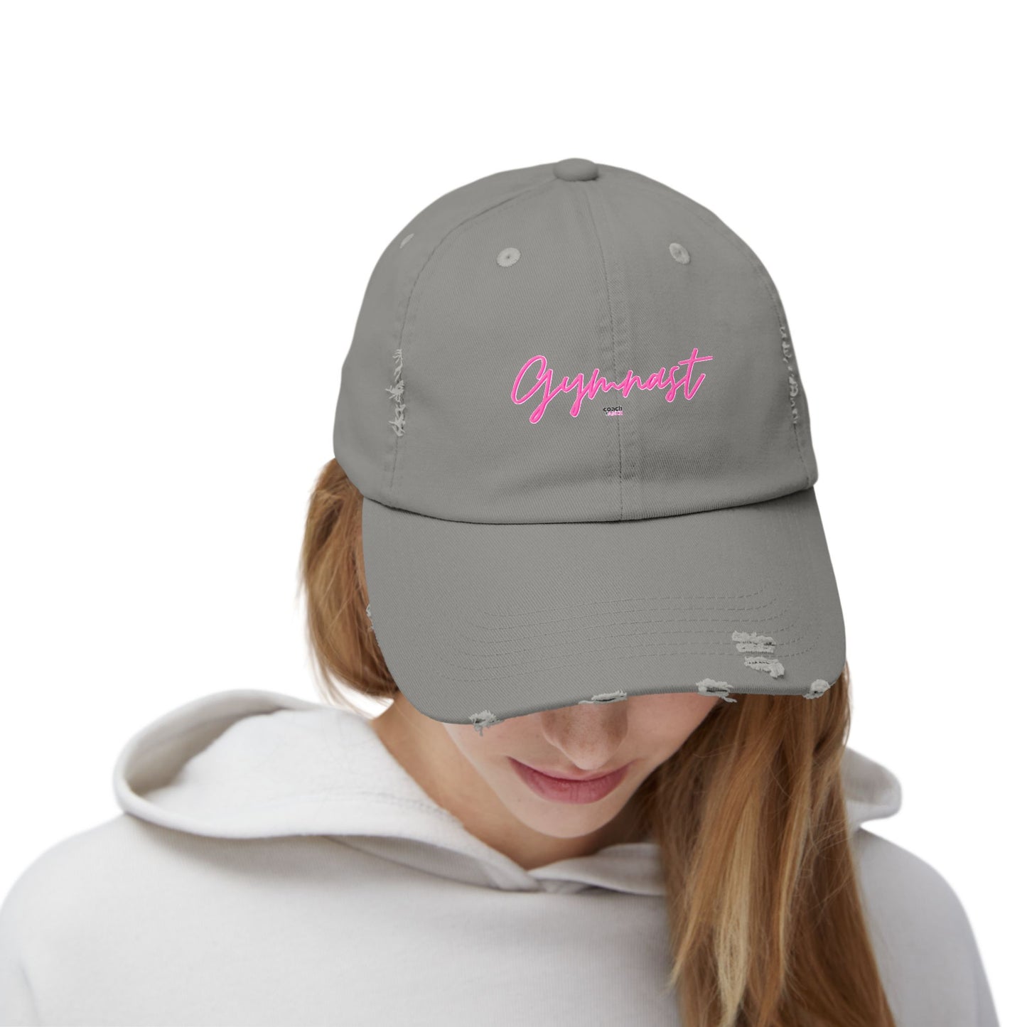GYMNAST Unisex Distressed Cap