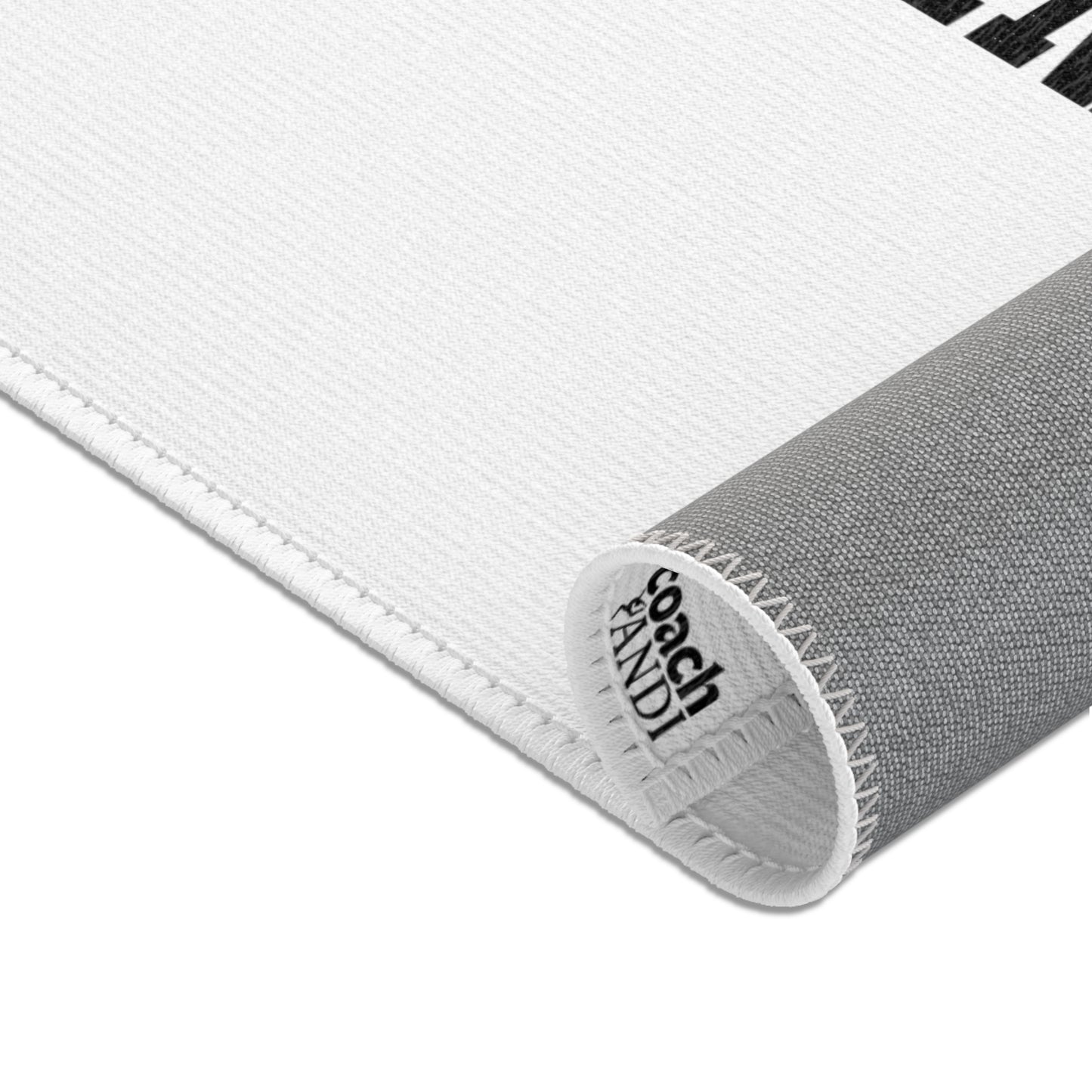 Peace, Love, Gymnastics-White (Area Rugs)