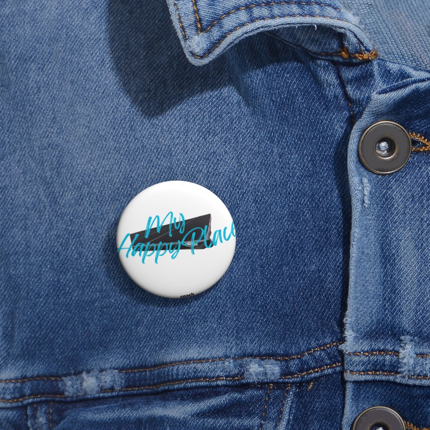 My Happy Place-Floor (Pin Buttons)