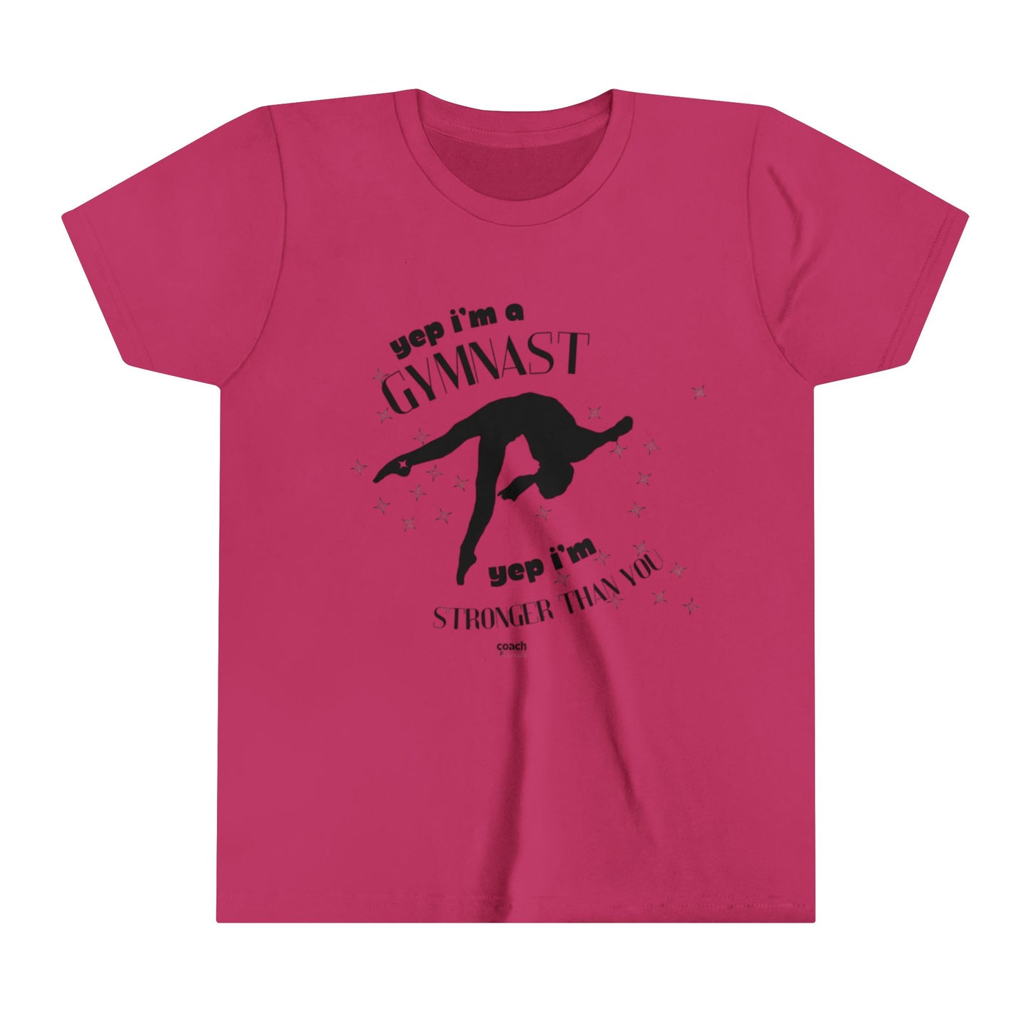 Yep, I'm Stronger Than You (Youth Short Sleeve Tee)