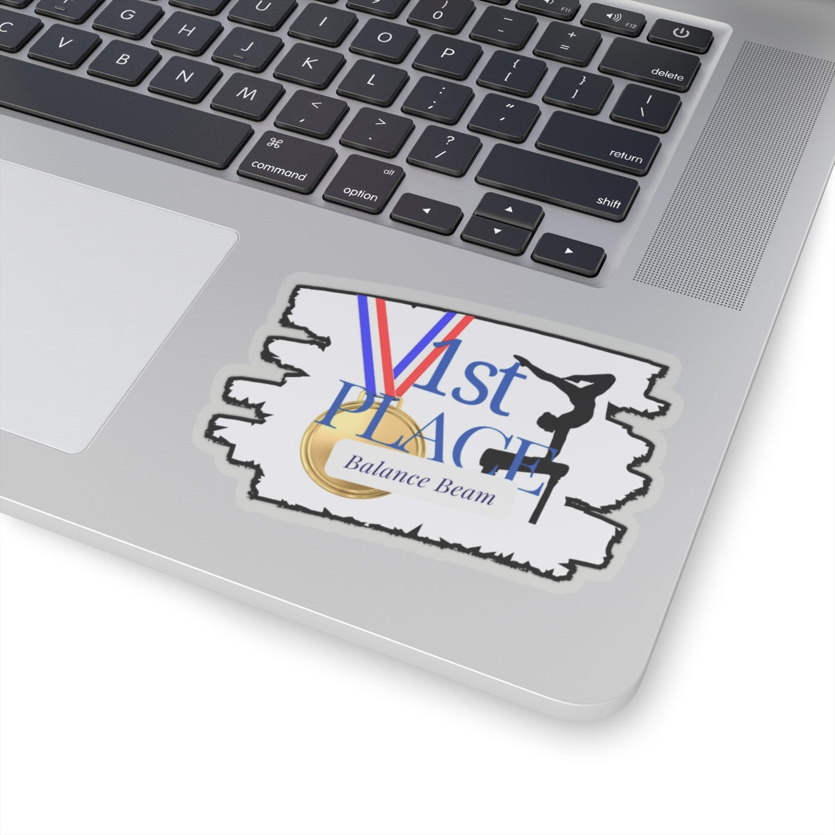 1st Place Balance Beam (Kiss-Cut Stickers)