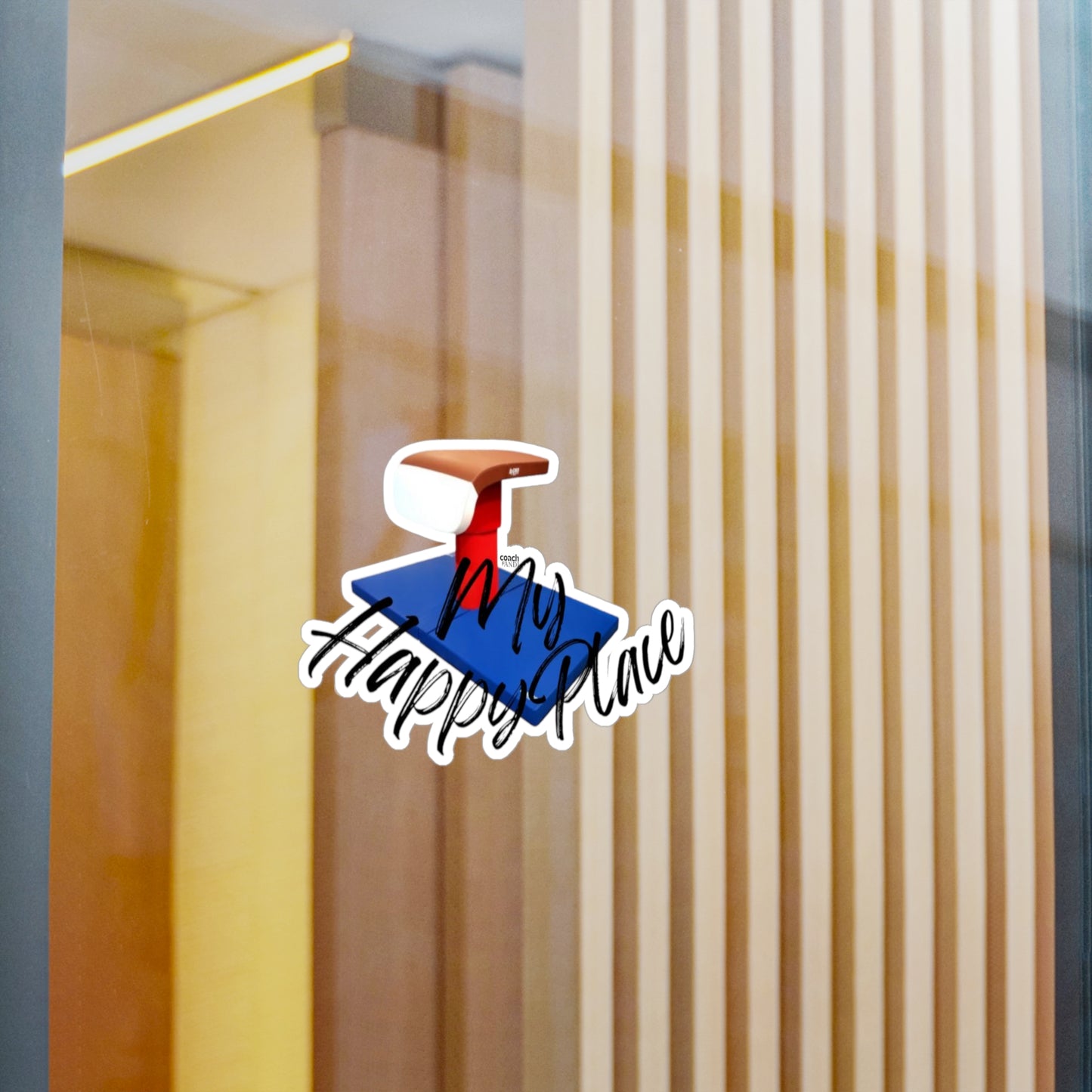 My Happy Place-Vault (Kiss-Cut Vinyl Decals)