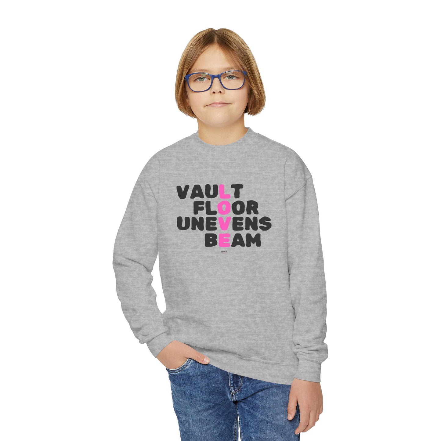 LOVE Events (Youth Crewneck Sweatshirt)