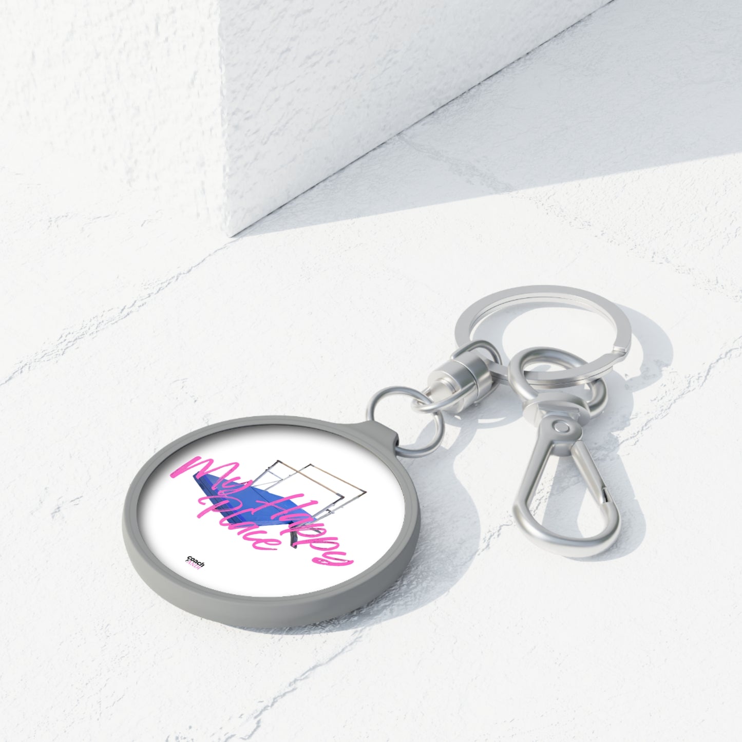 My Happy Place-Bars(Keyring Tag)