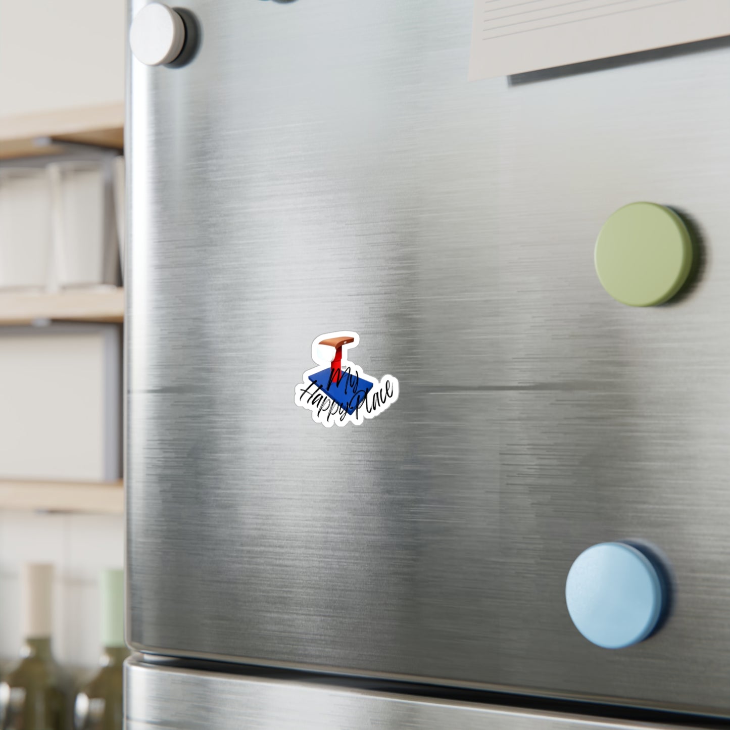 My Happy Place-Vault (Kiss-Cut Vinyl Decals)