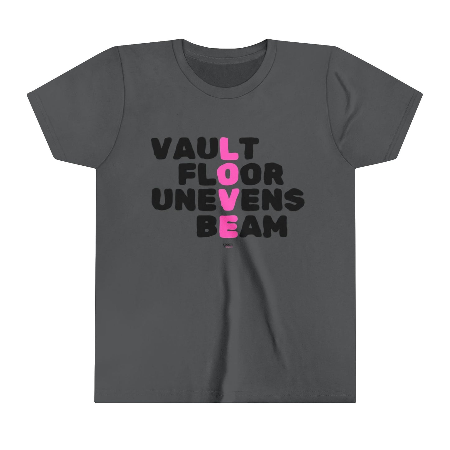 Born to be a Gymnast (Youth Short Sleeve Tee)