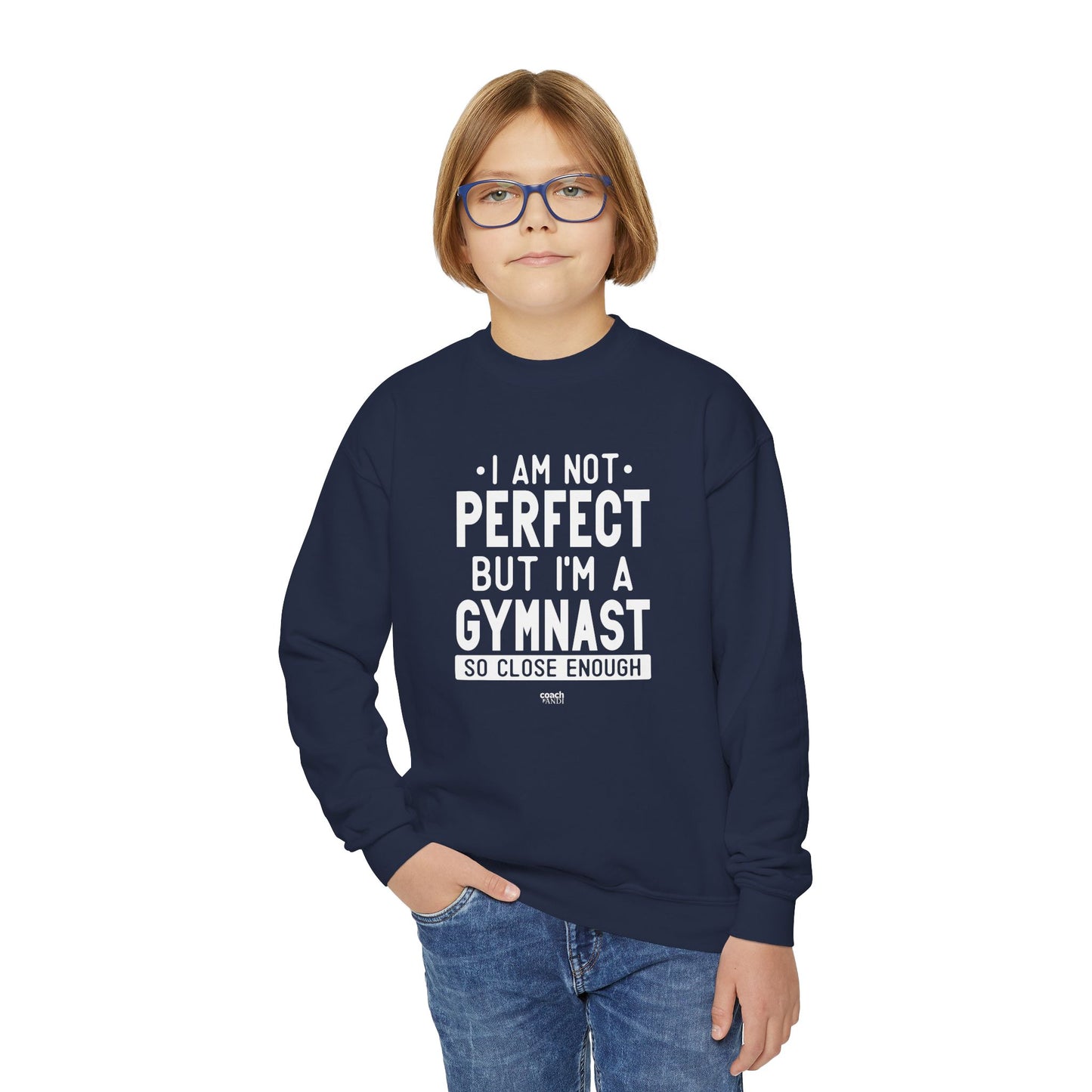 Almost Perfect (Youth Crewneck Sweatshirt)