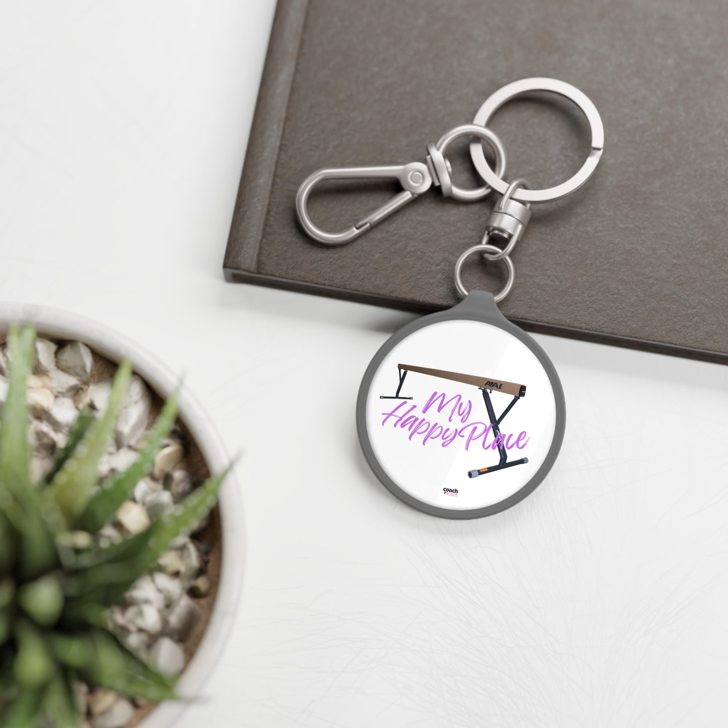 My Happy Place-Beam (Keyring Tag)