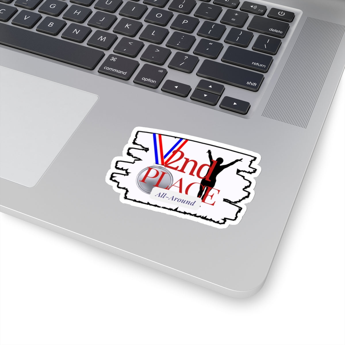 2nd Place All-Around (Kiss-Cut Stickers)