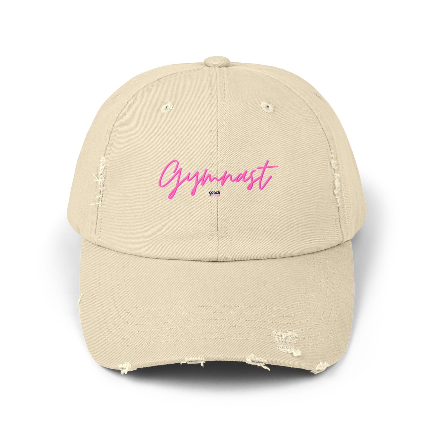 GYMNAST Unisex Distressed Cap