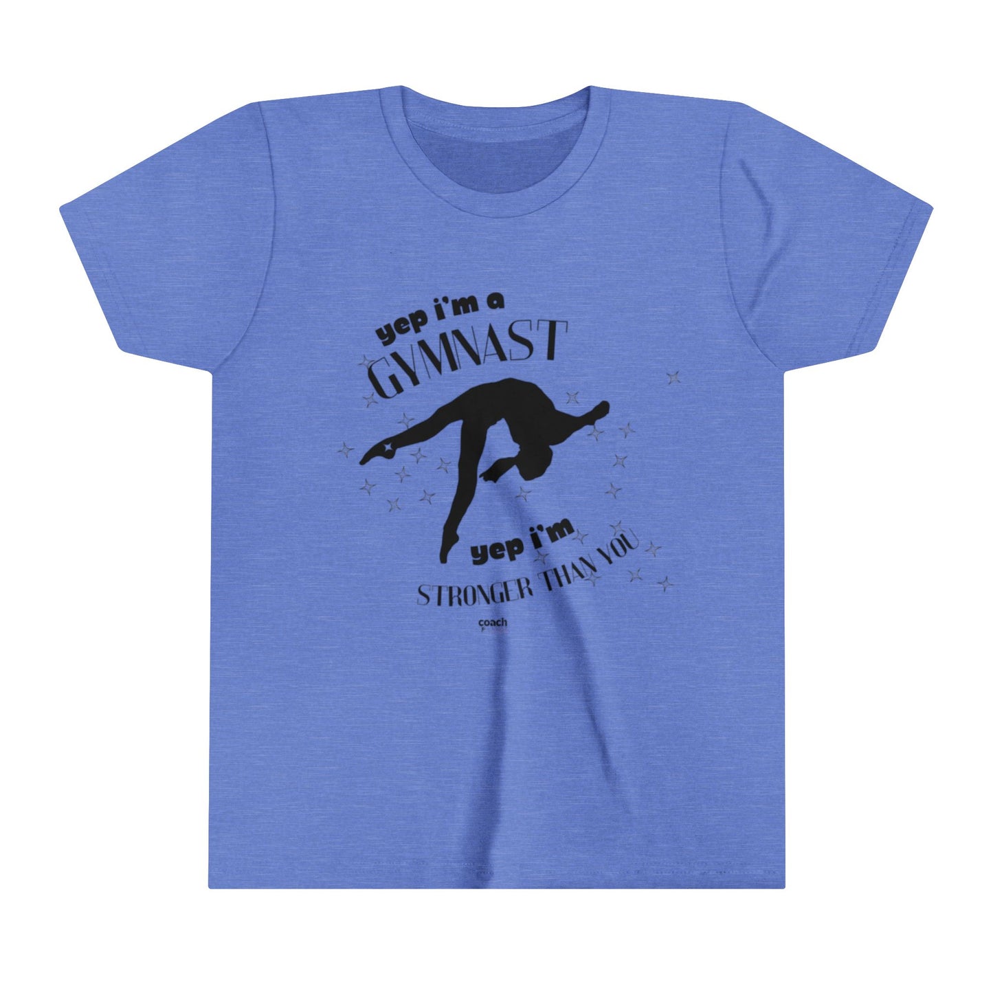 Yep, I'm Stronger Than You (Youth Short Sleeve Tee)