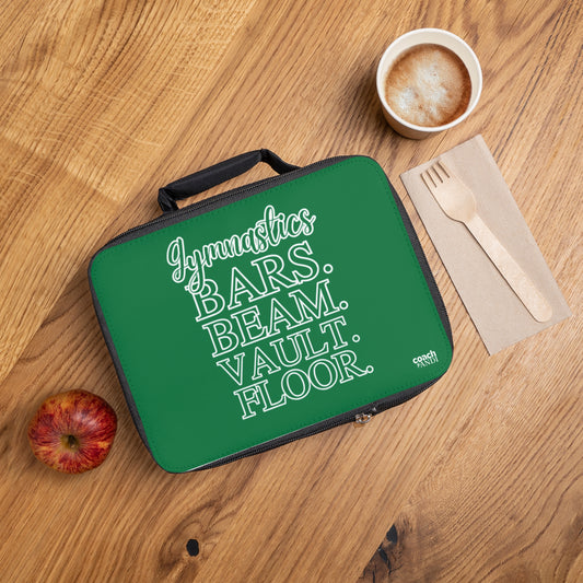 Gymnastics 4 Events- Green (Lunch Bag)