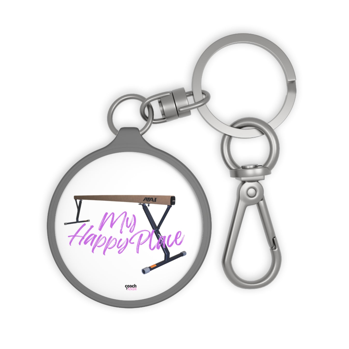 My Happy Place-Beam (Keyring Tag)