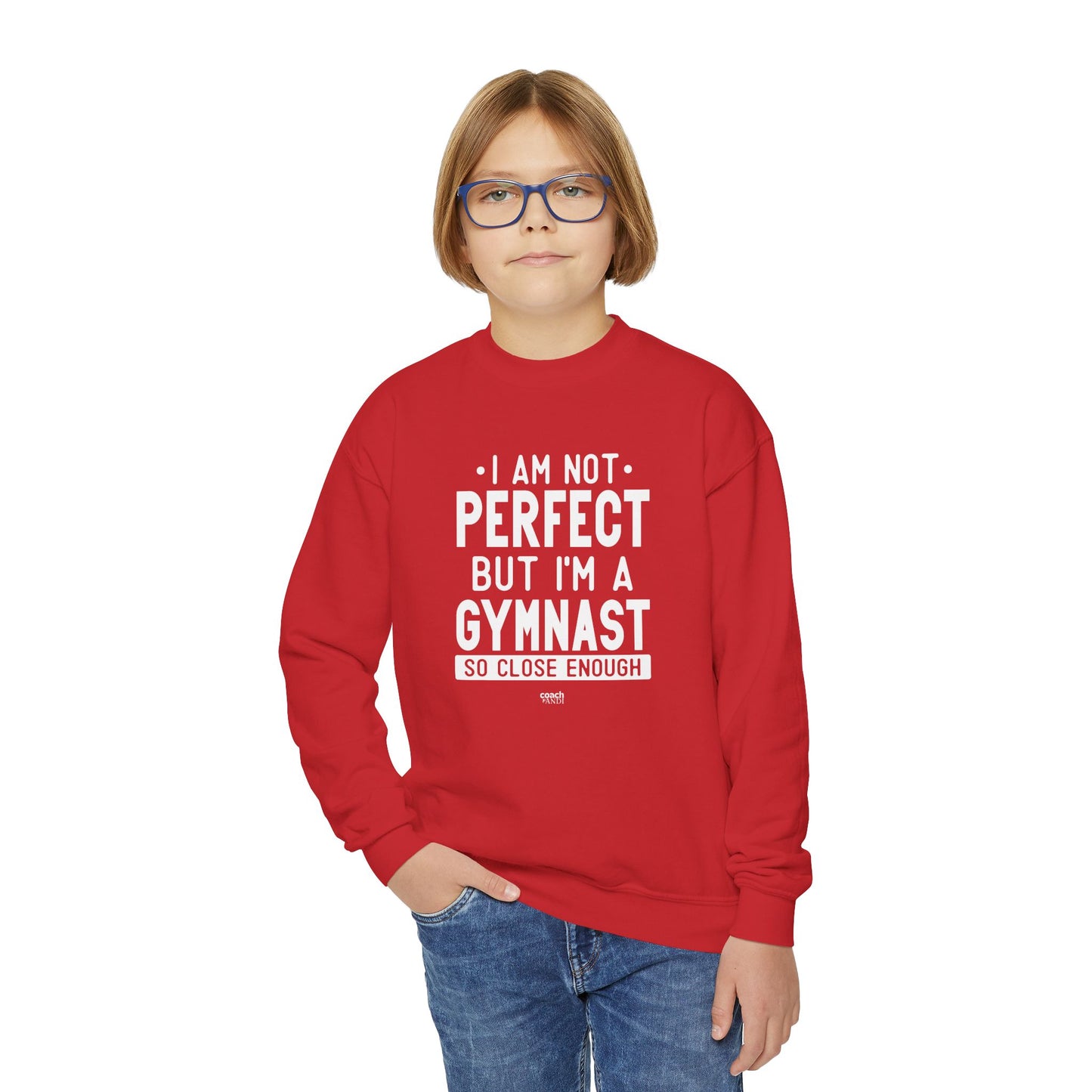 Almost Perfect (Youth Crewneck Sweatshirt)