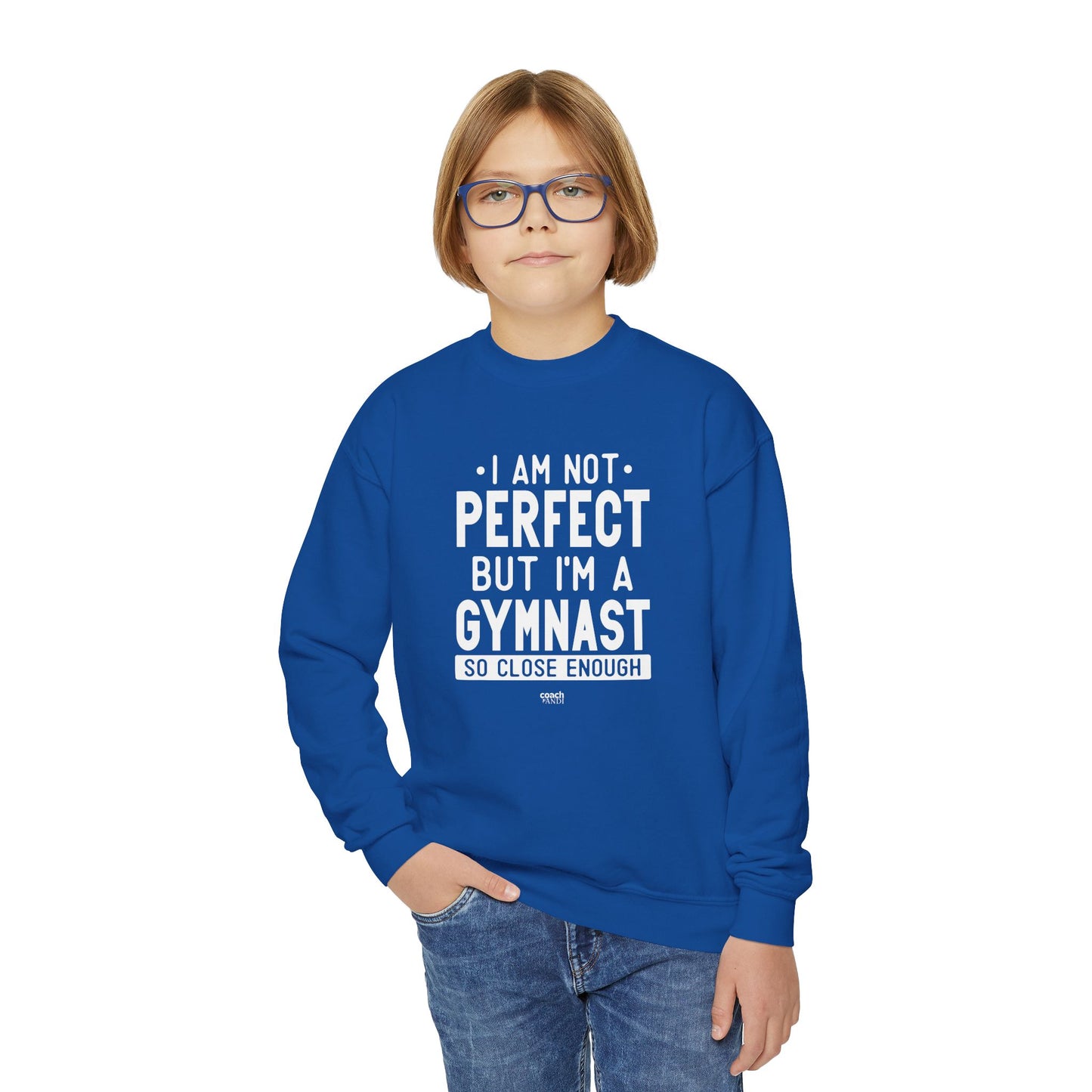 Almost Perfect (Youth Crewneck Sweatshirt)
