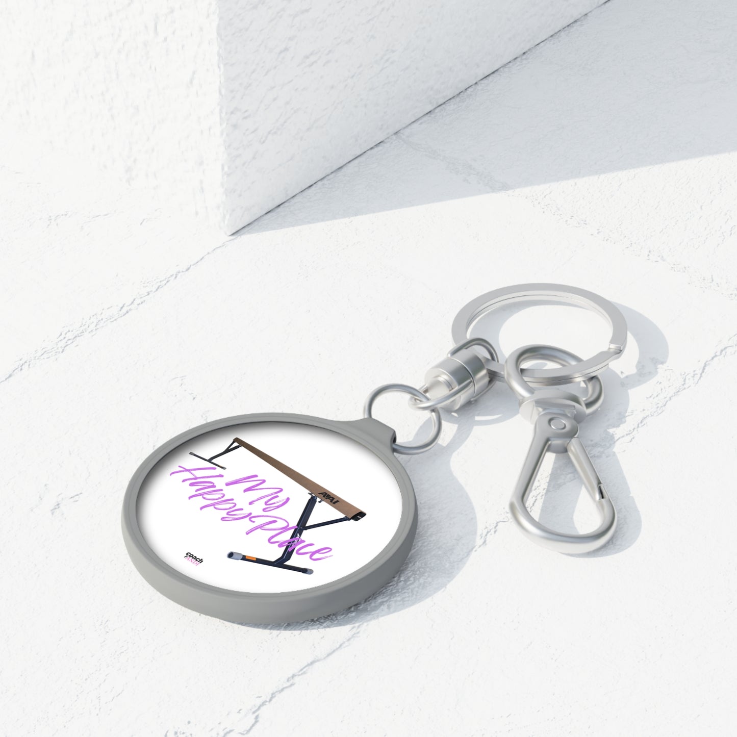 My Happy Place-Beam (Keyring Tag)