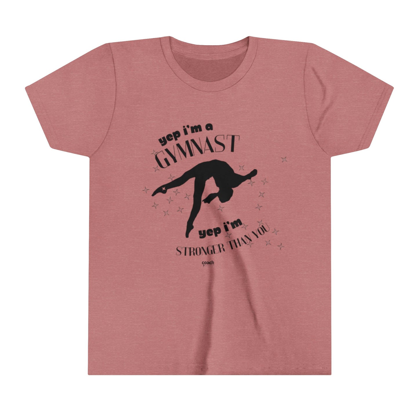 Yep, I'm Stronger Than You (Youth Short Sleeve Tee)