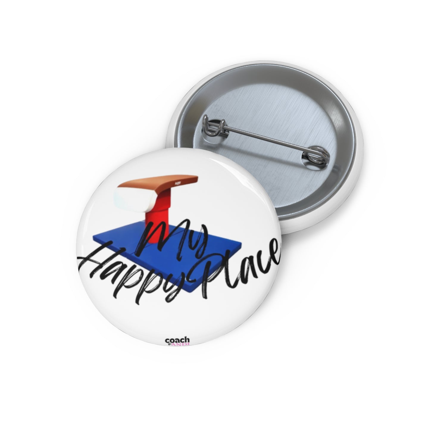 My Happy Place-Vault (Pin Buttons)