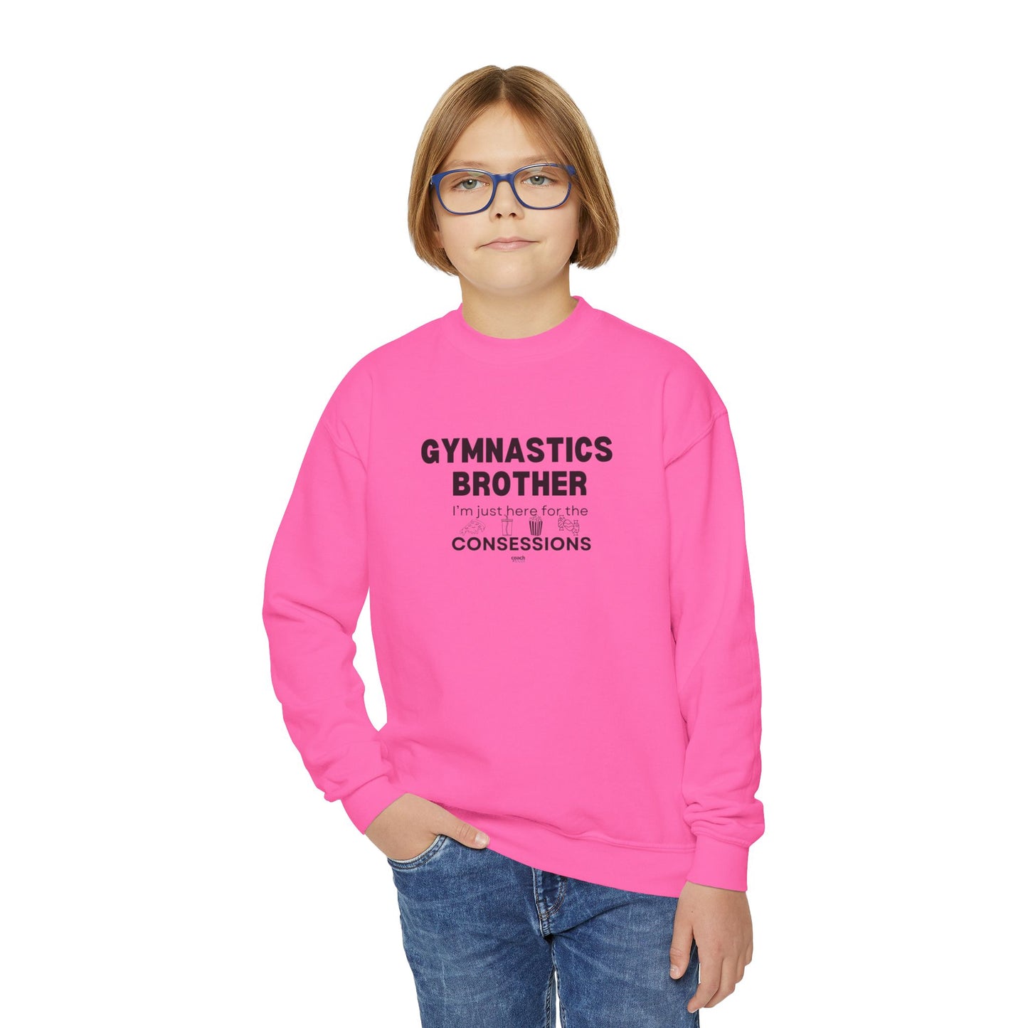 Concessions Brother (Youth Crewneck Sweatshirt)