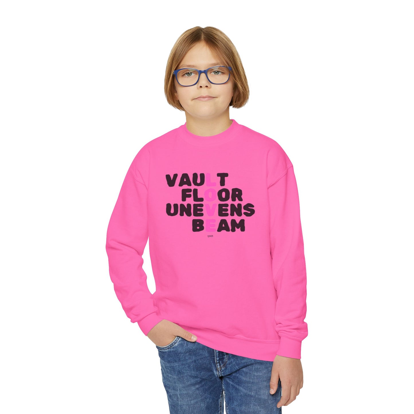 LOVE Events (Youth Crewneck Sweatshirt)