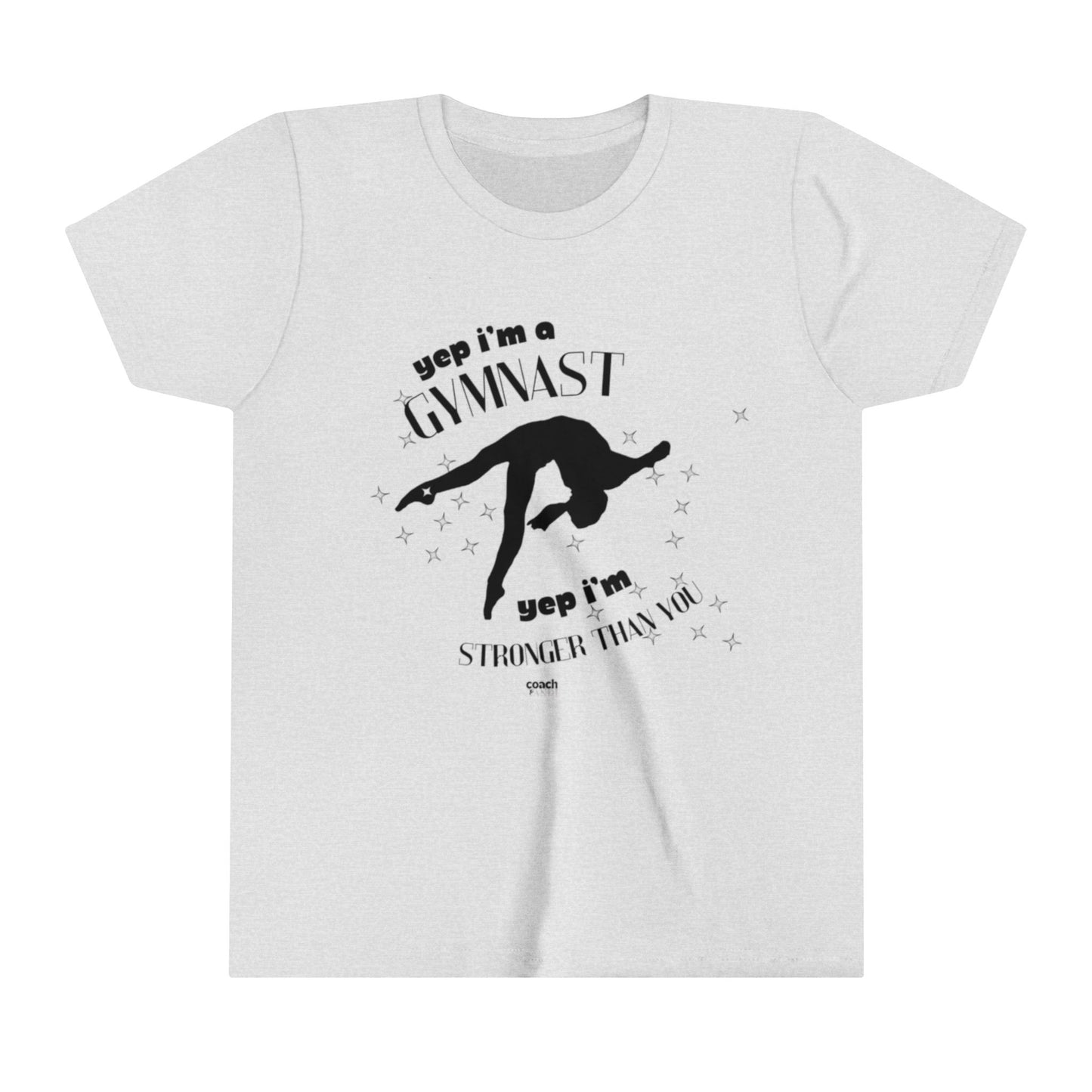Yep, I'm Stronger Than You (Youth Short Sleeve Tee)