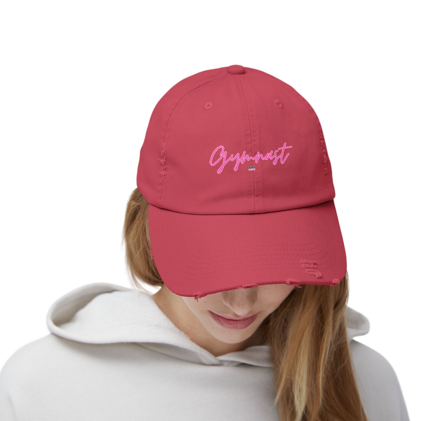 GYMNAST Unisex Distressed Cap