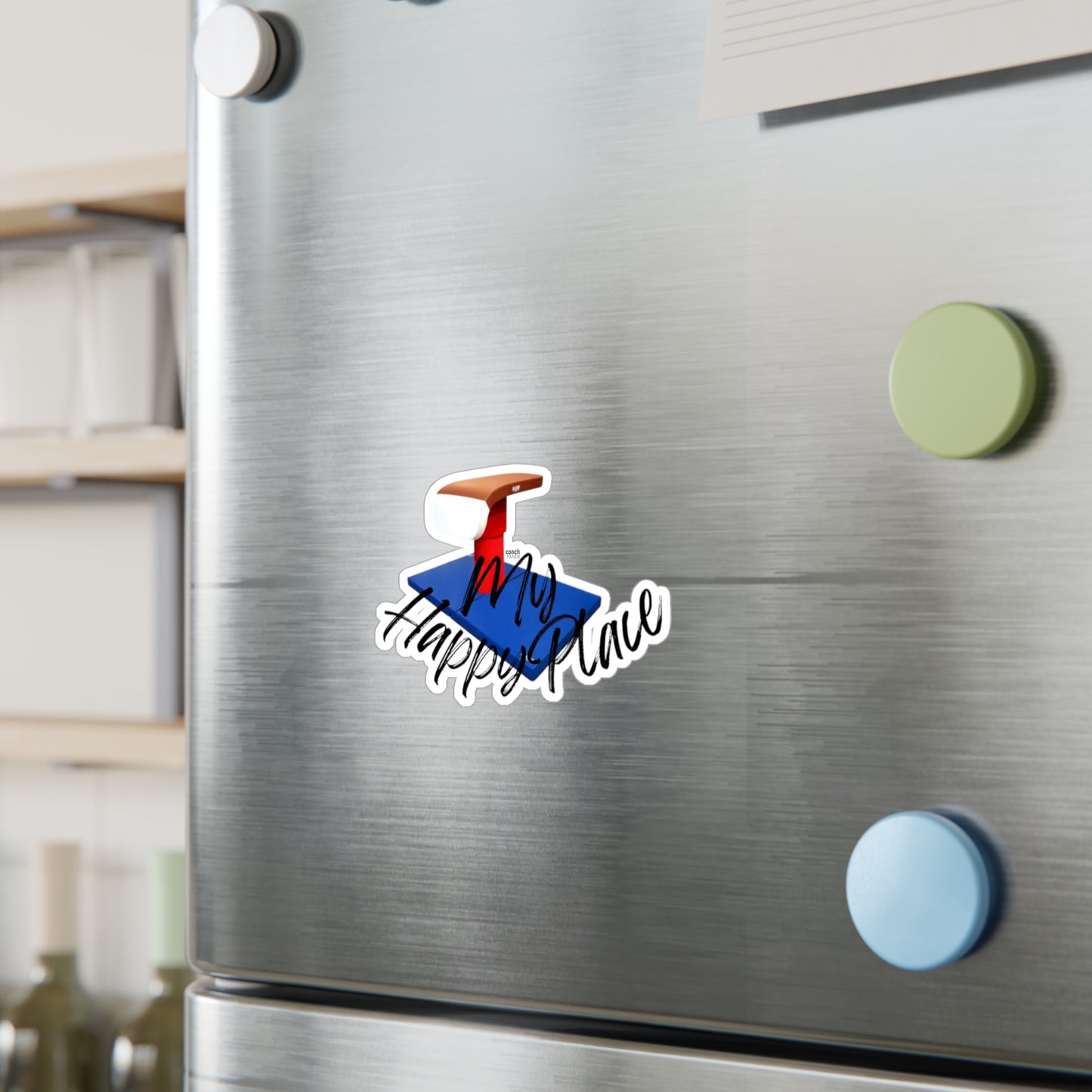 My Happy Place-Vault (Kiss-Cut Vinyl Decals)