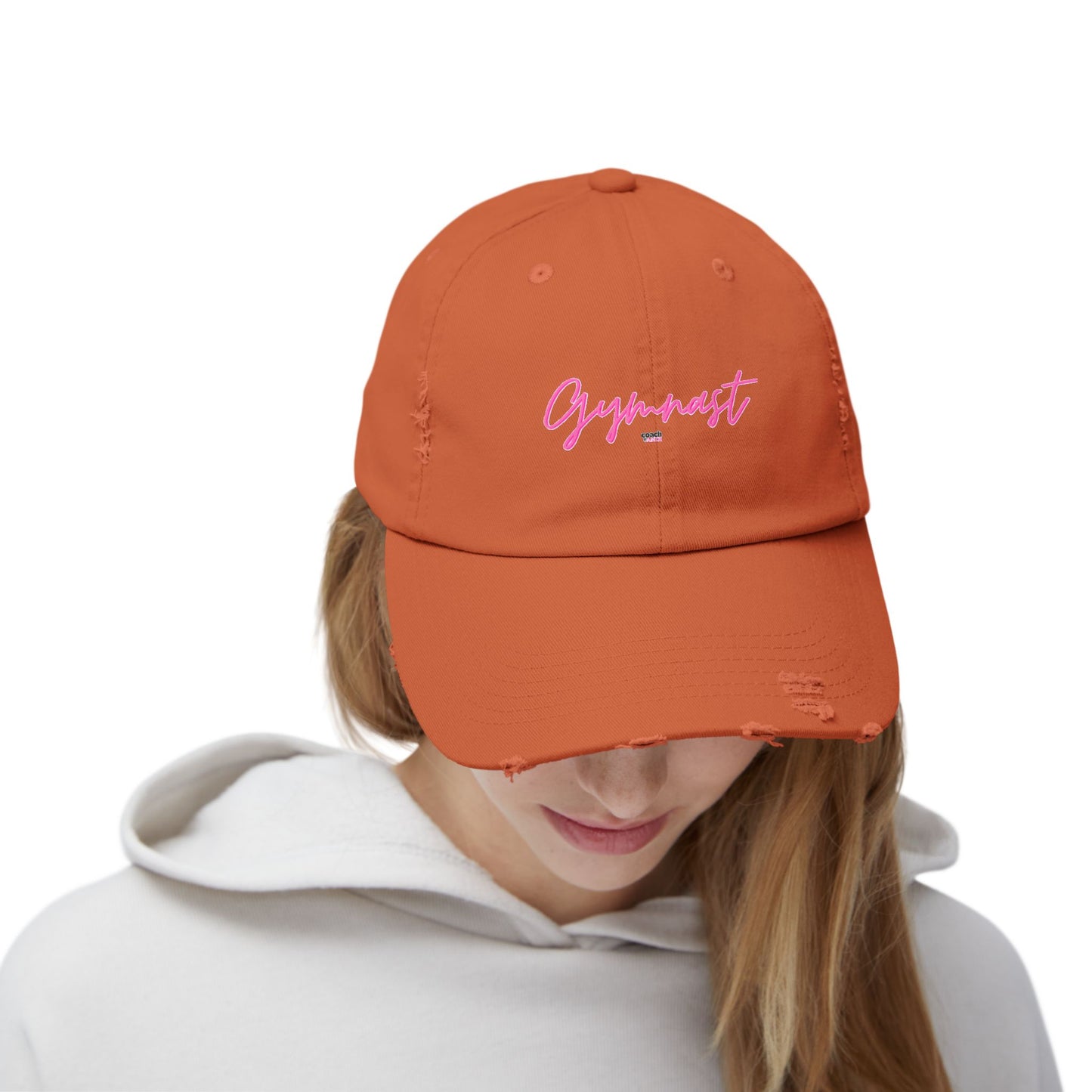 GYMNAST Unisex Distressed Cap