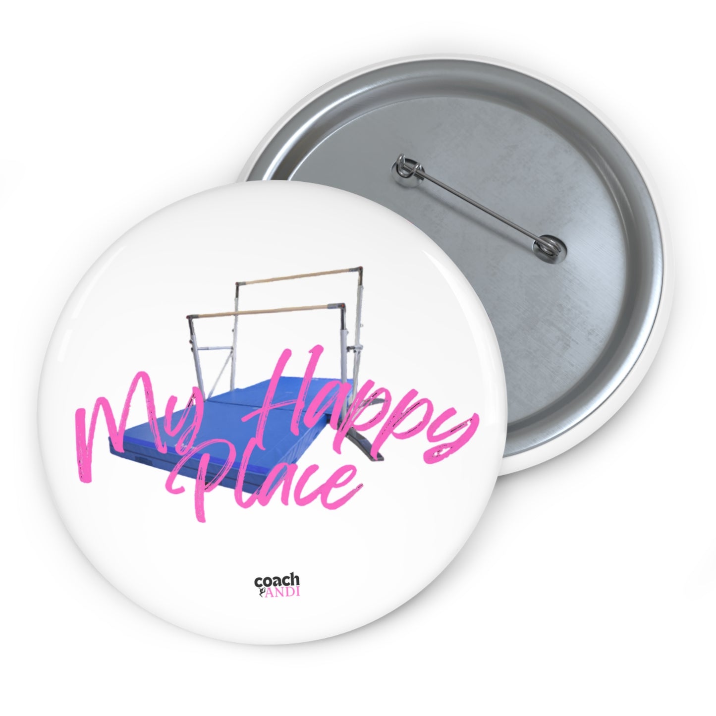 My Happy Place-Bars (Pin Buttons)