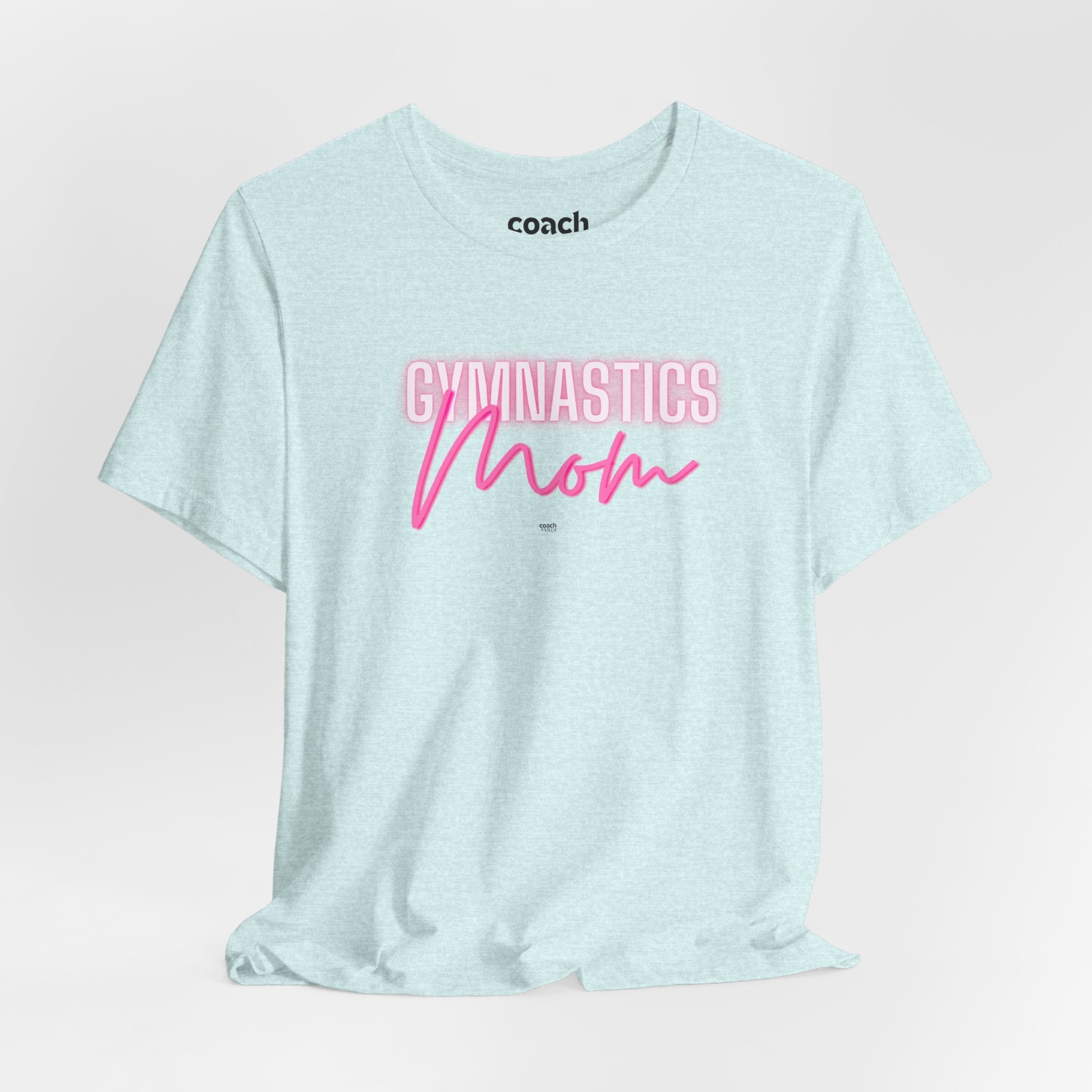 Glow Gym Mom Tshirt - Pink (Adult)