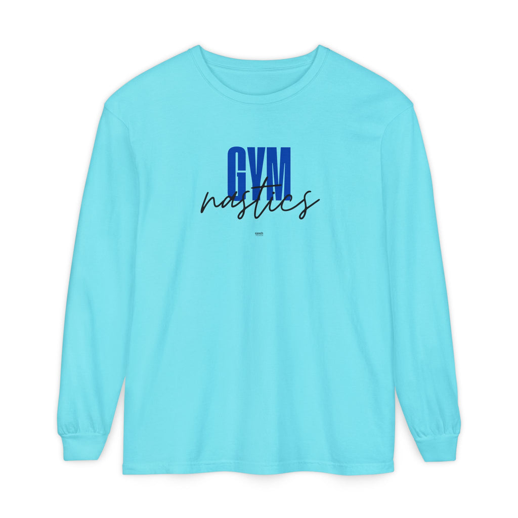GYMnastics Long Sleeve Shirt - Blue (Adult)