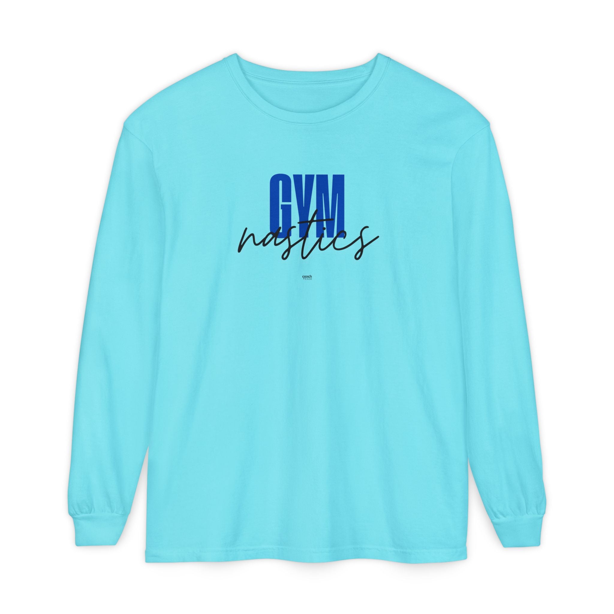 GYMnastics Long Sleeve Shirt - Blue (Adult)