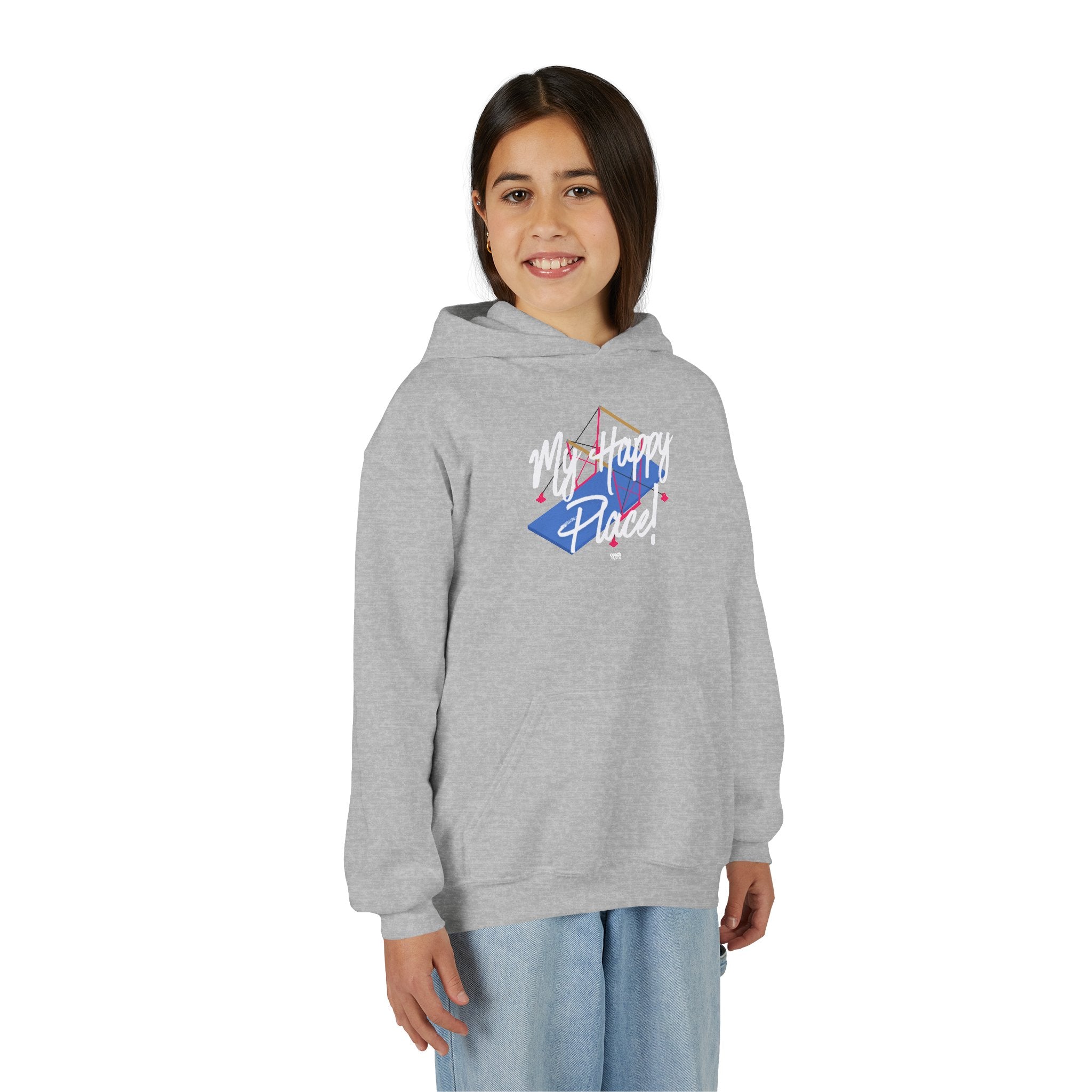 My Happy Place Bars Hoodie (Youth)